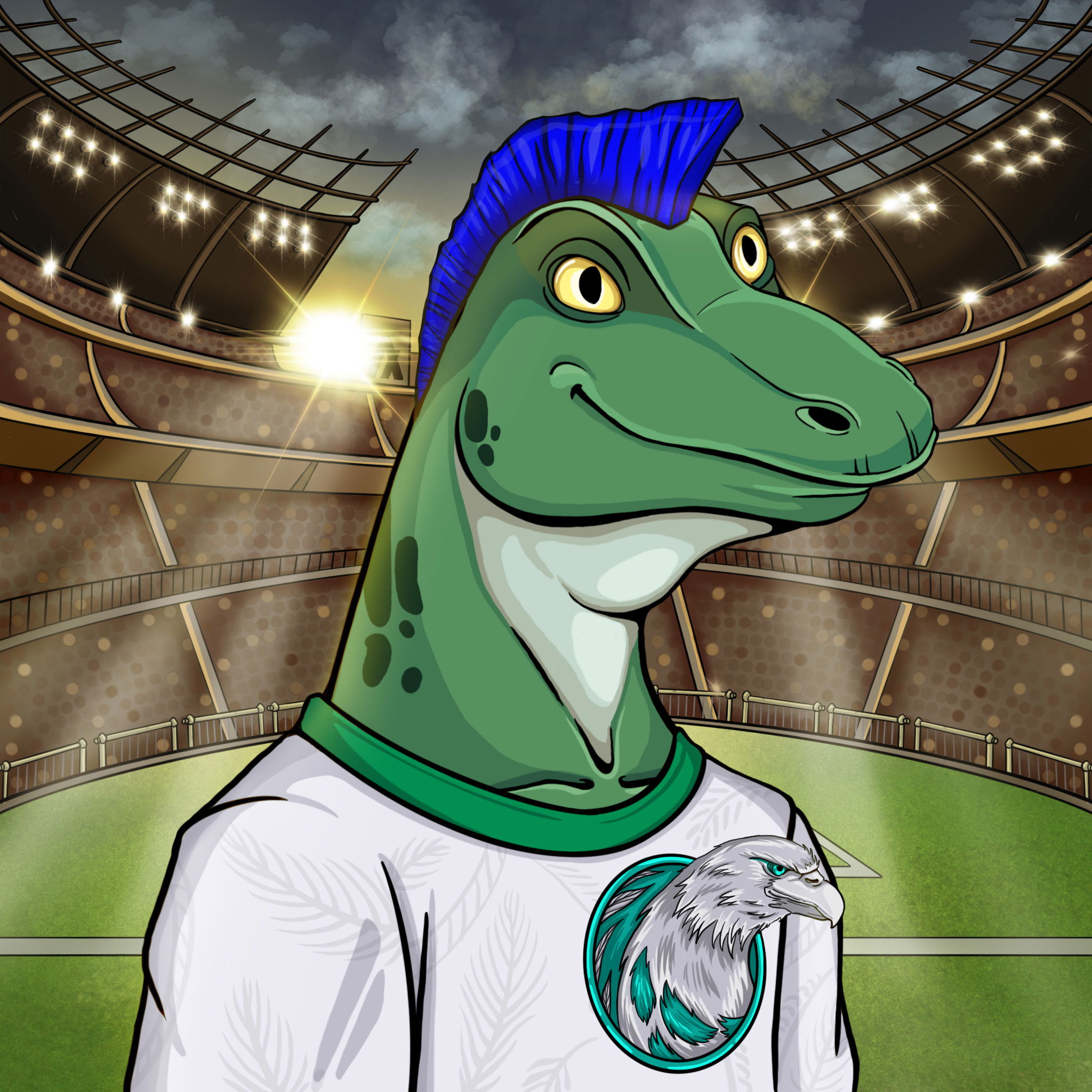 World Cup Goanna 1241 NFT on Algorand