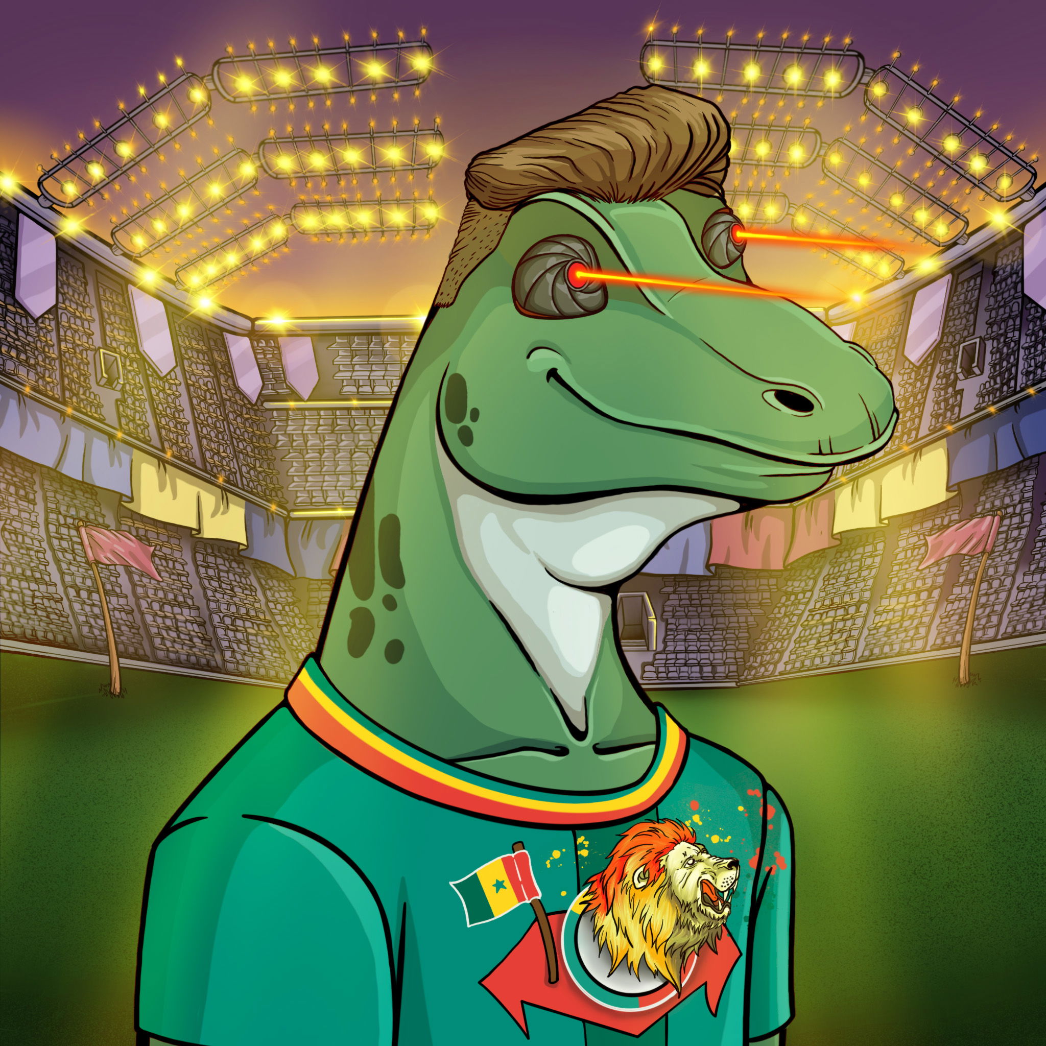 World Cup Goanna 1249 NFT on Algorand