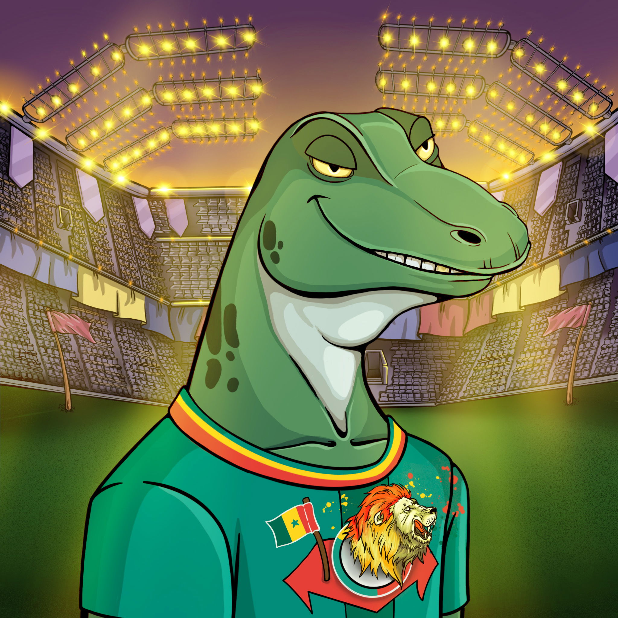 World Cup Goanna 1250 NFT on Algorand