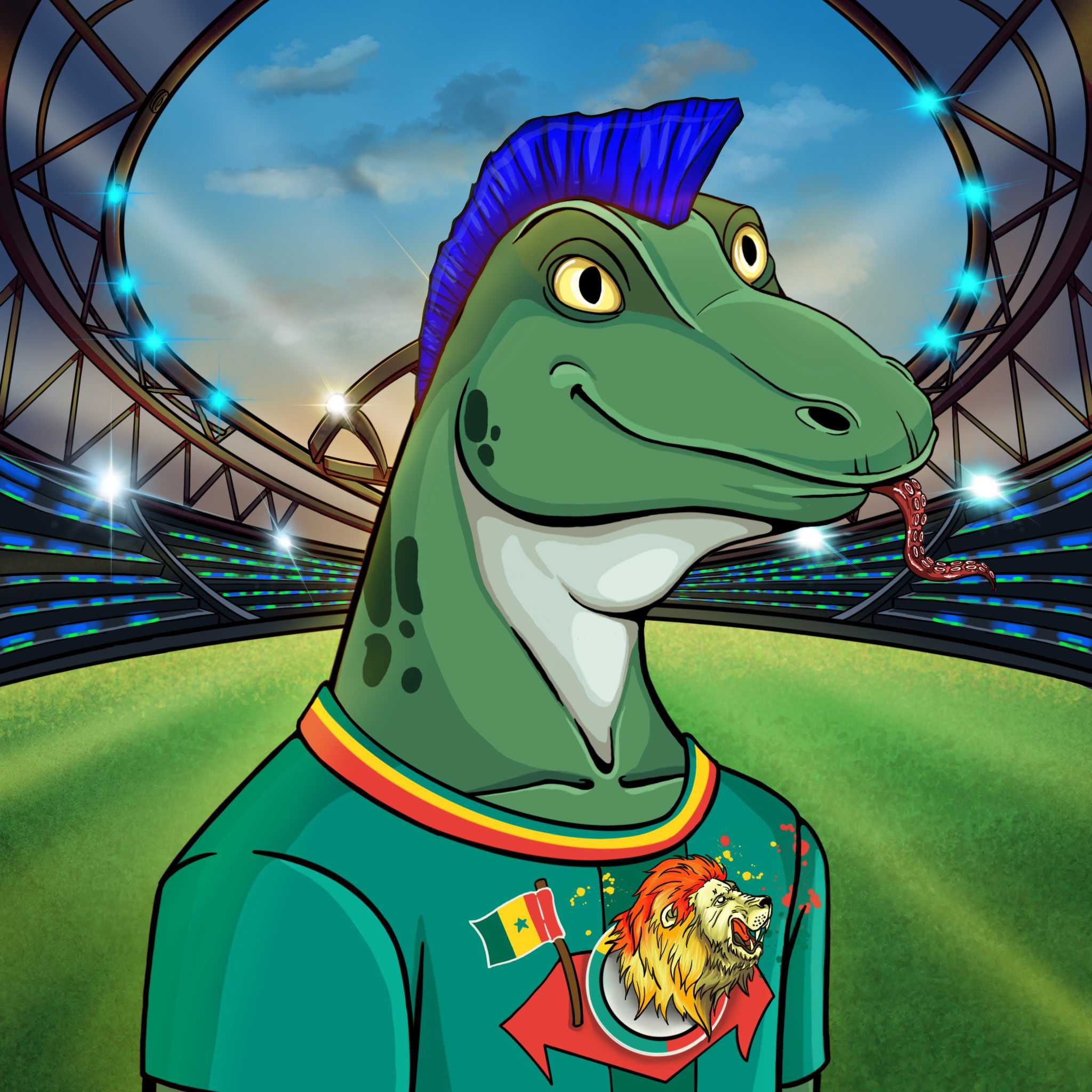 World Cup Goanna 1261 NFT on Algorand