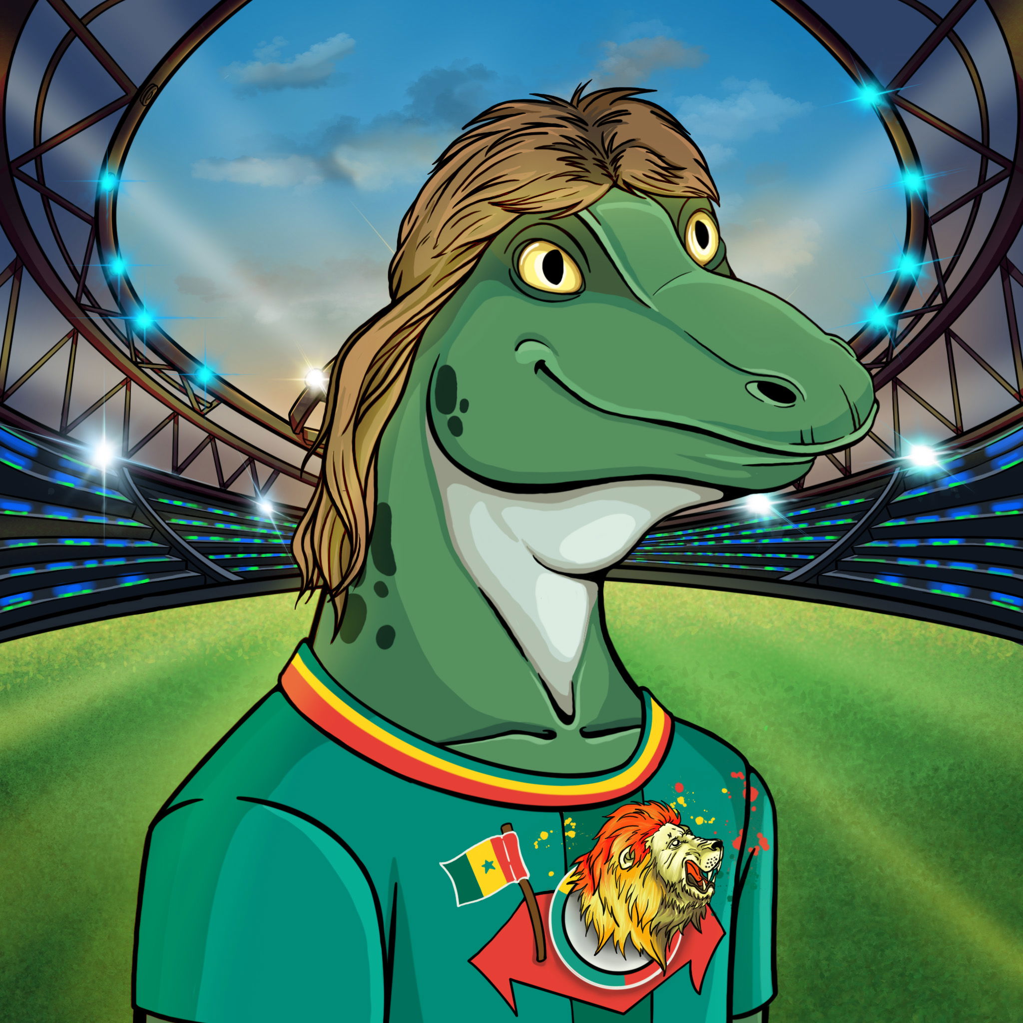 World Cup Goanna 1263 NFT on Algorand