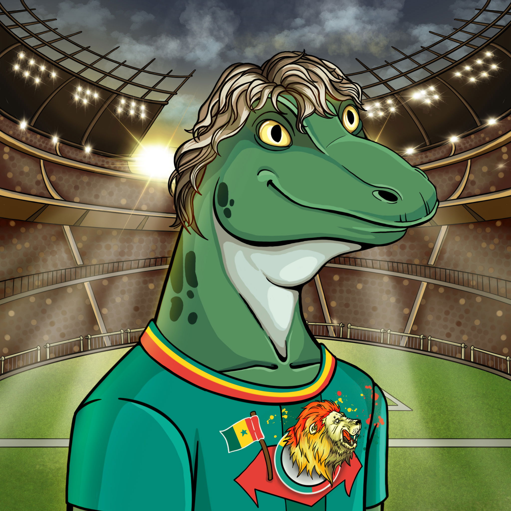 World Cup Goanna 1266 NFT on Algorand