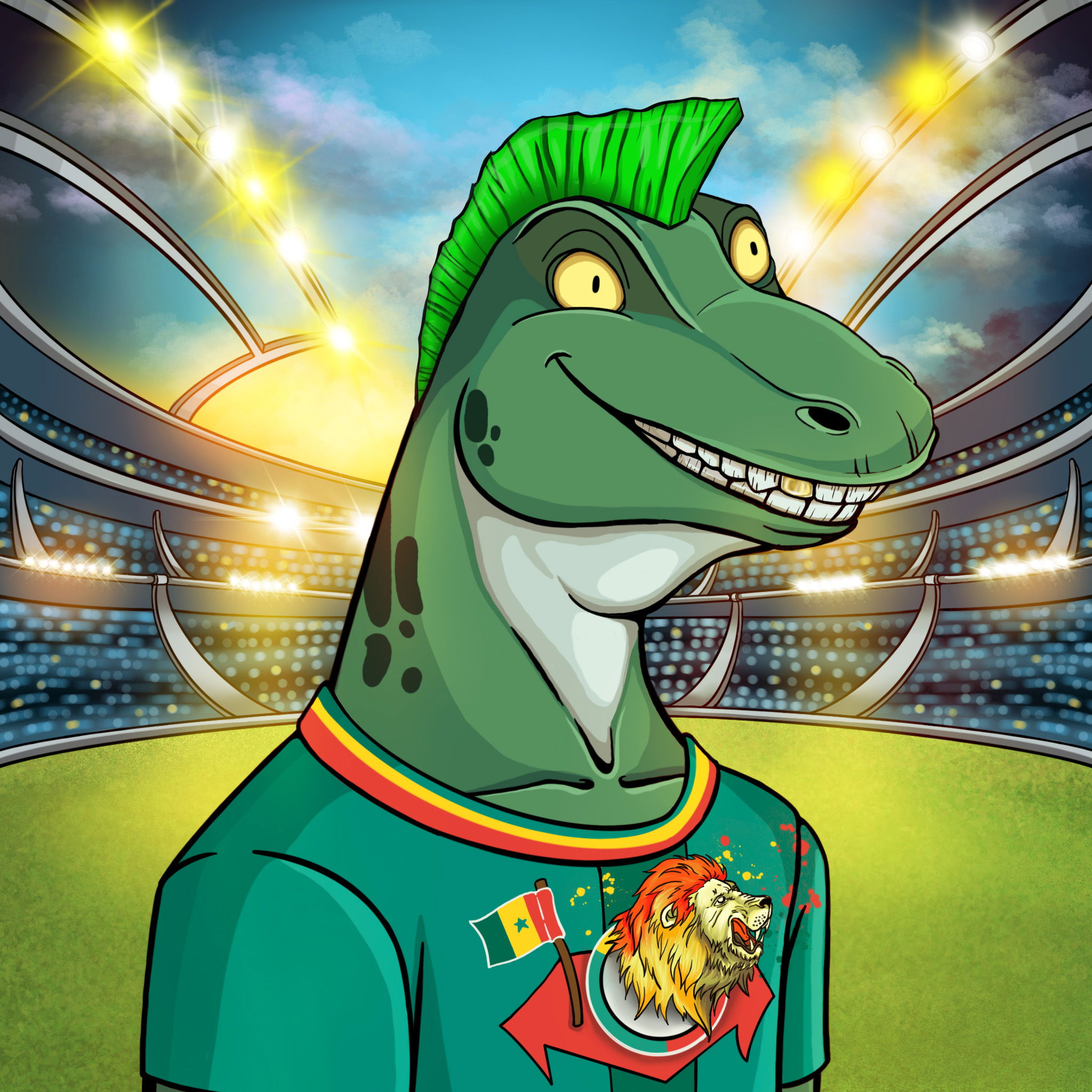 World Cup Goanna 1270 NFT on Algorand