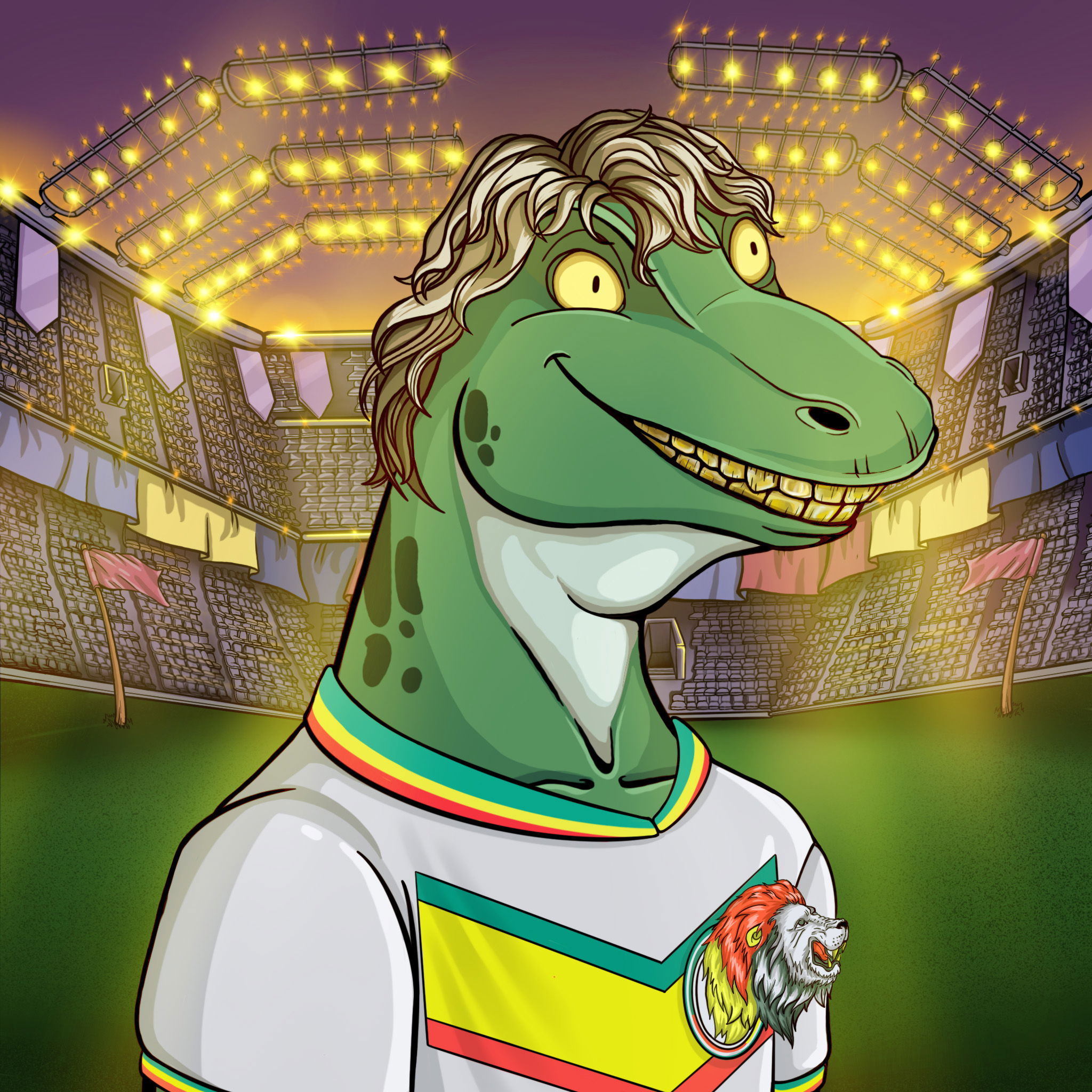 World Cup Goanna 1276 NFT on Algorand