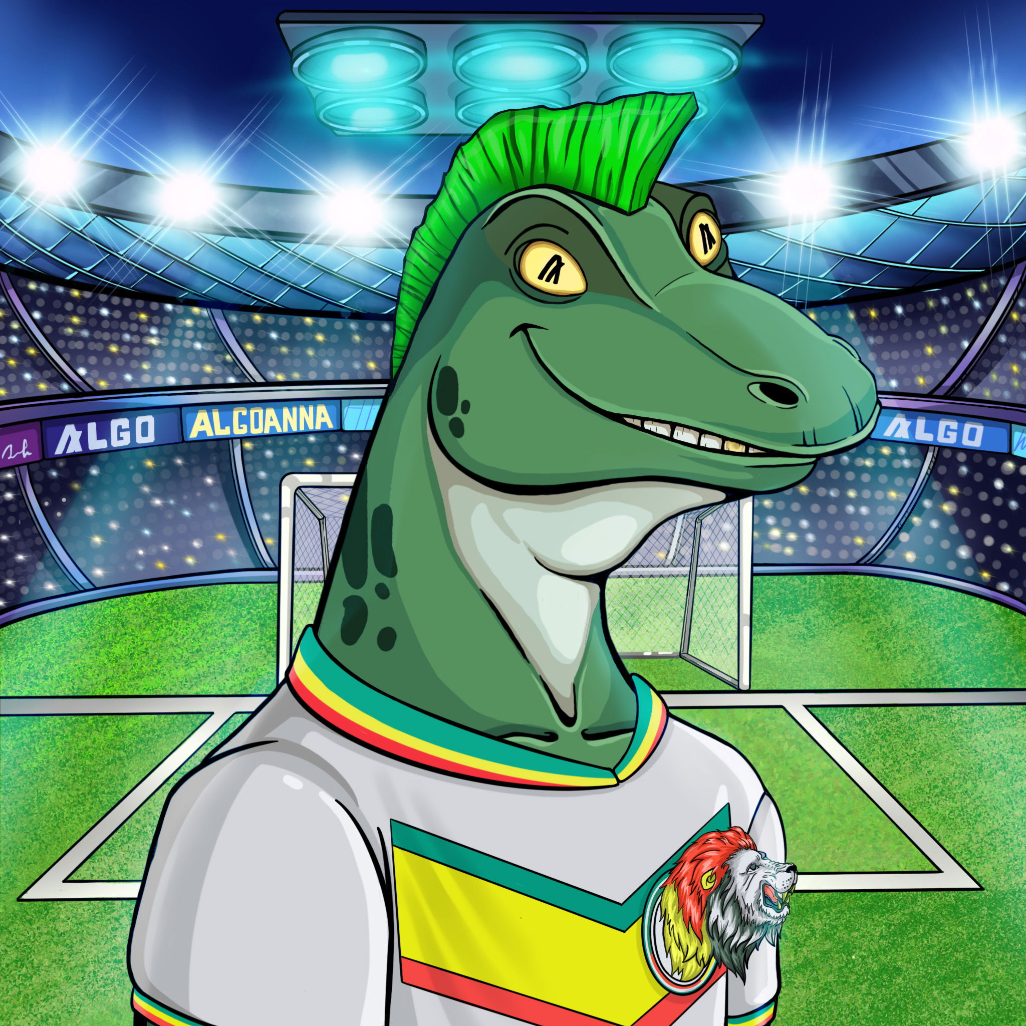World Cup Goanna 1283 NFT on Algorand