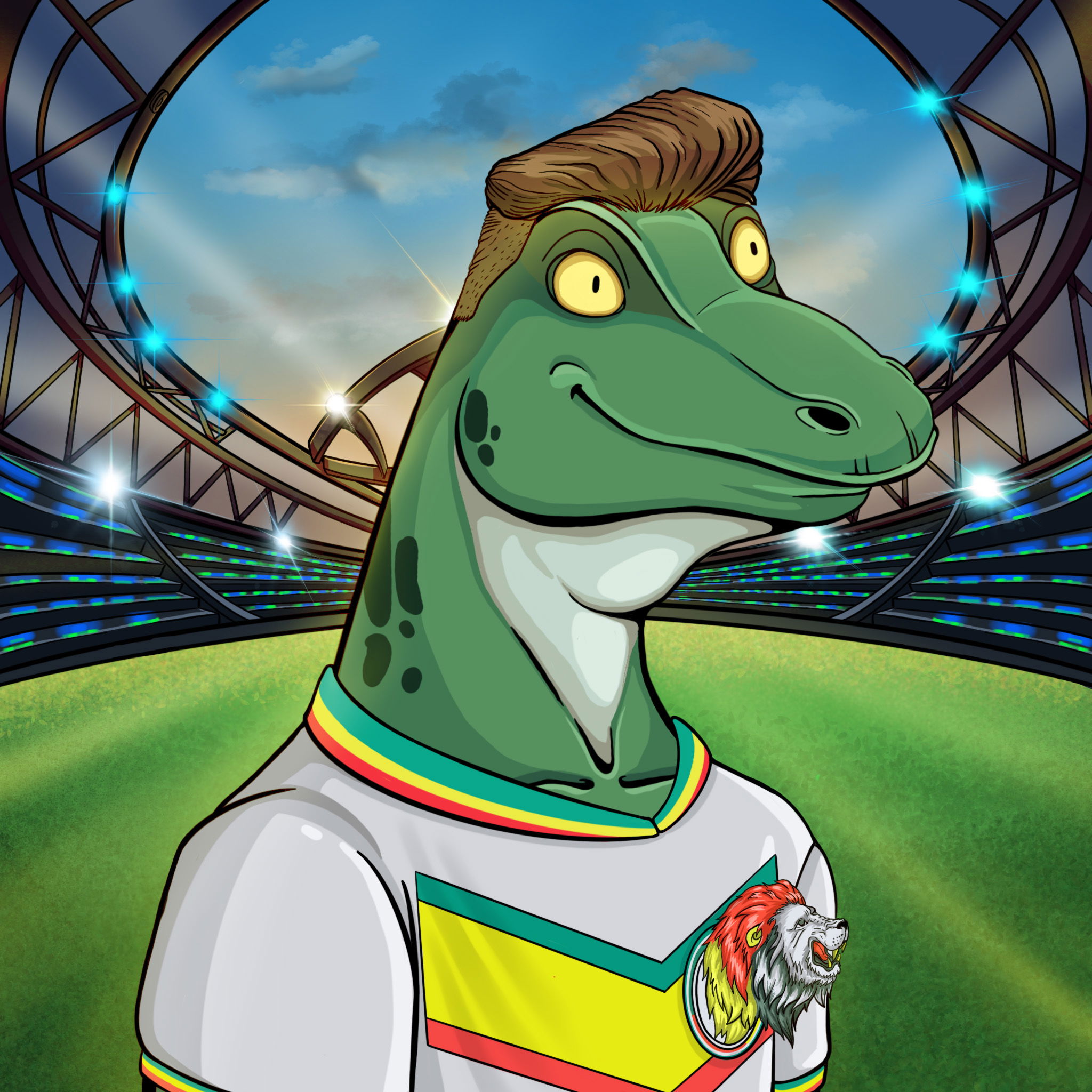 World Cup Goanna 1285 NFT on Algorand