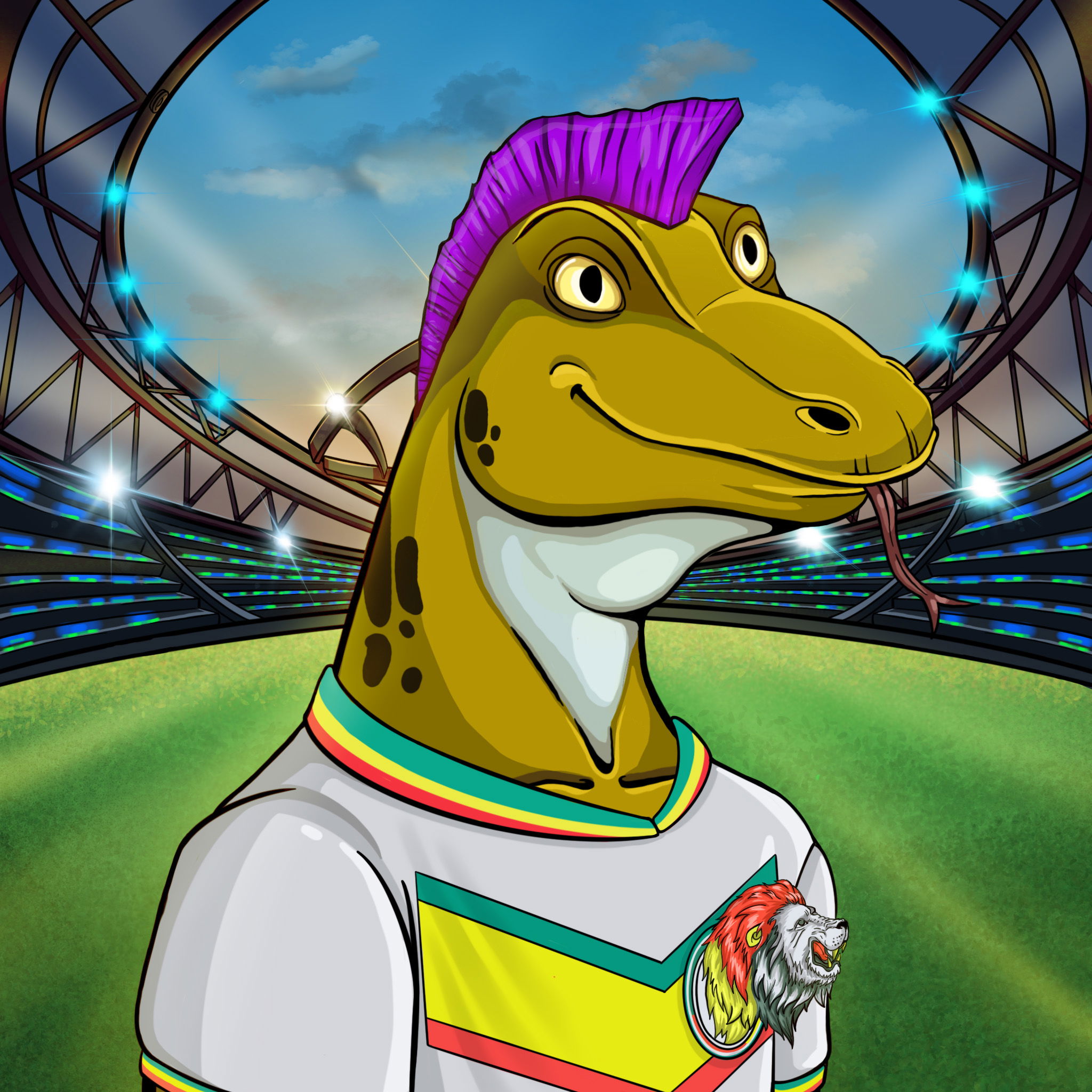 World Cup Goanna 1287 NFT on Algorand