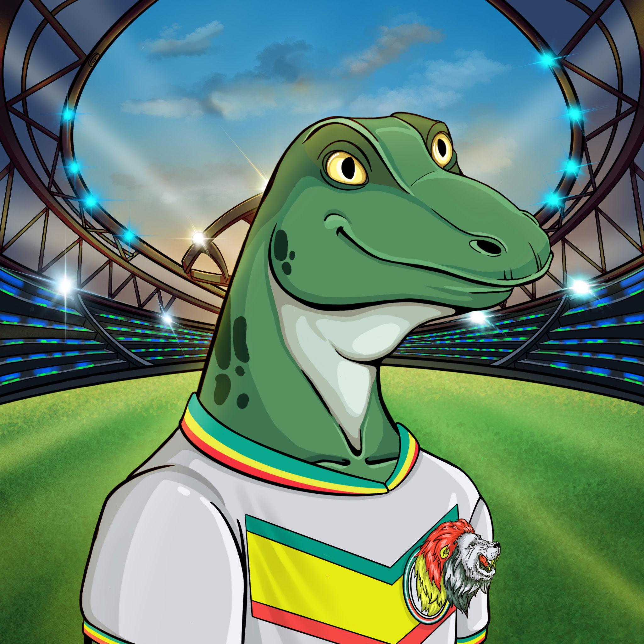 World Cup Goanna 1288 NFT on Algorand