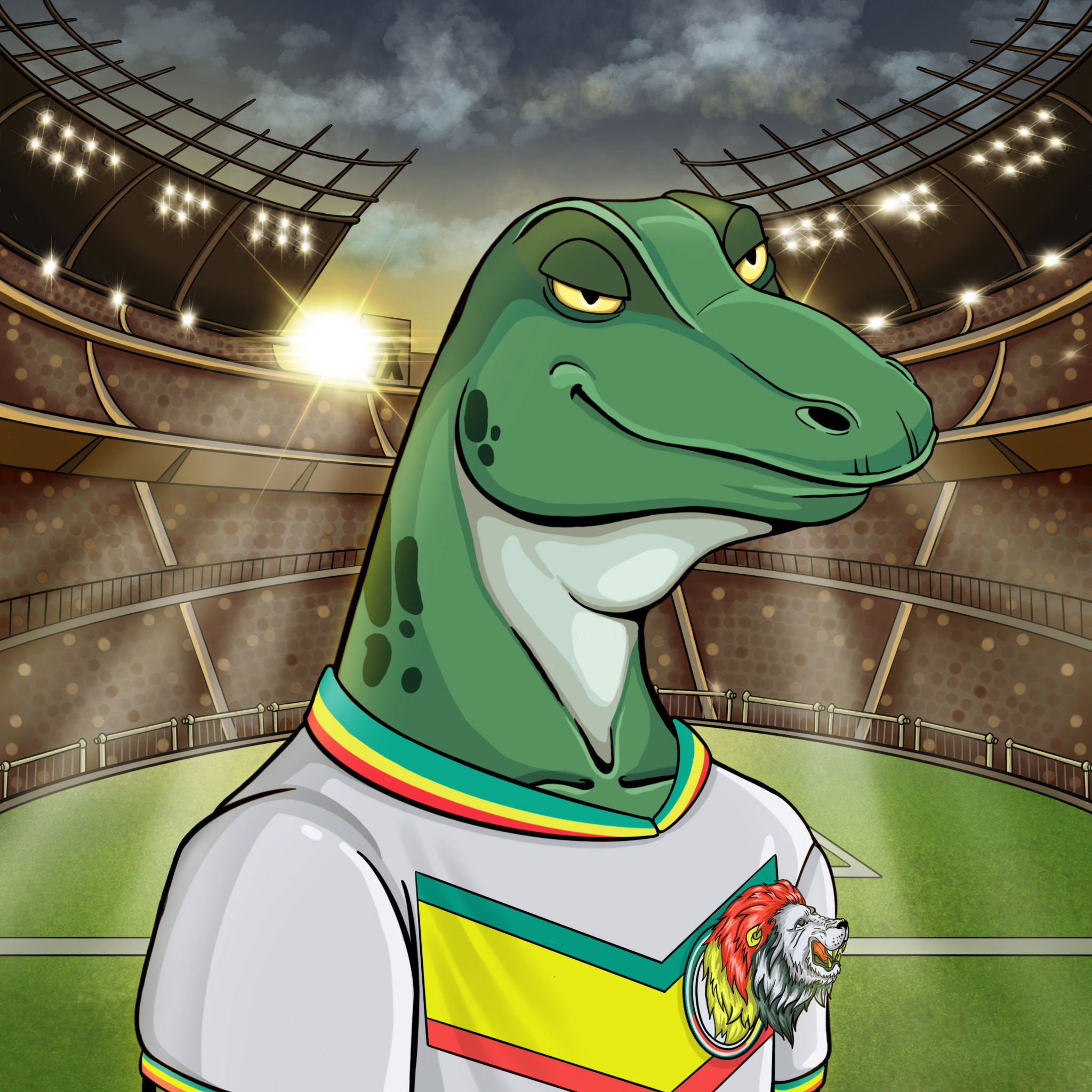 World Cup Goanna 1292 NFT on Algorand