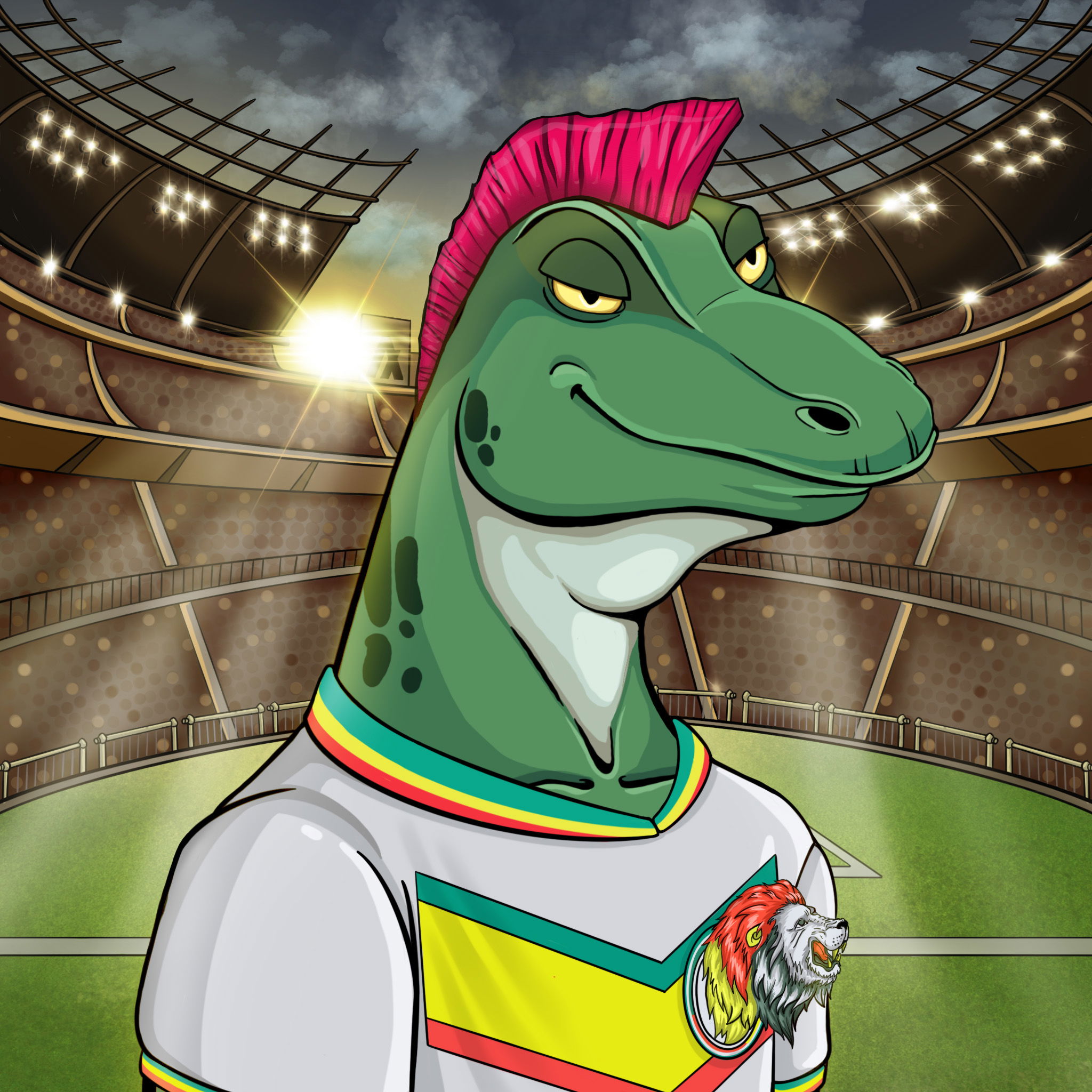 World Cup Goanna 1294 NFT on Algorand