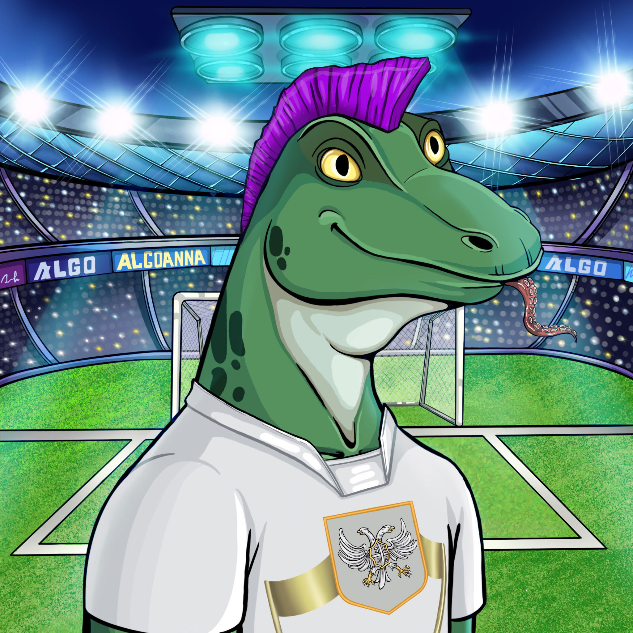 World Cup Goanna 1306 NFT on Algorand