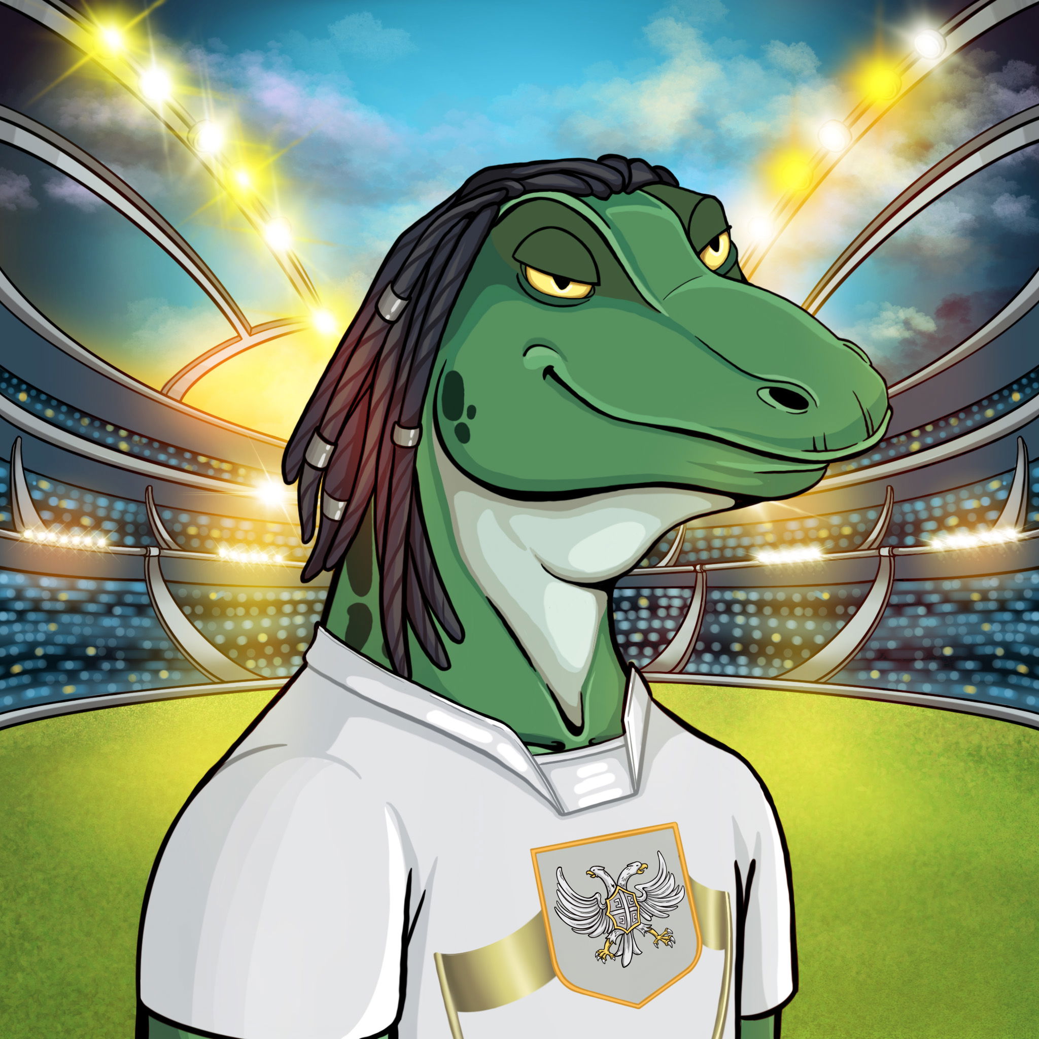 World Cup Goanna 1323 NFT on Algorand