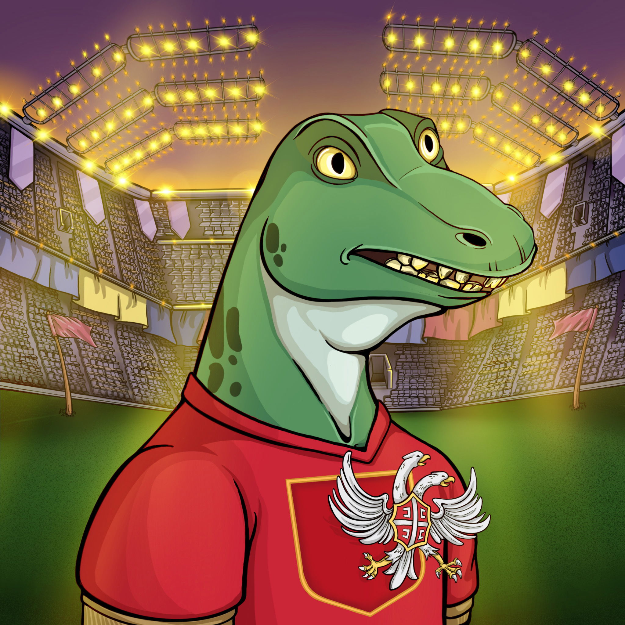 World Cup Goanna 1327 NFT on Algorand