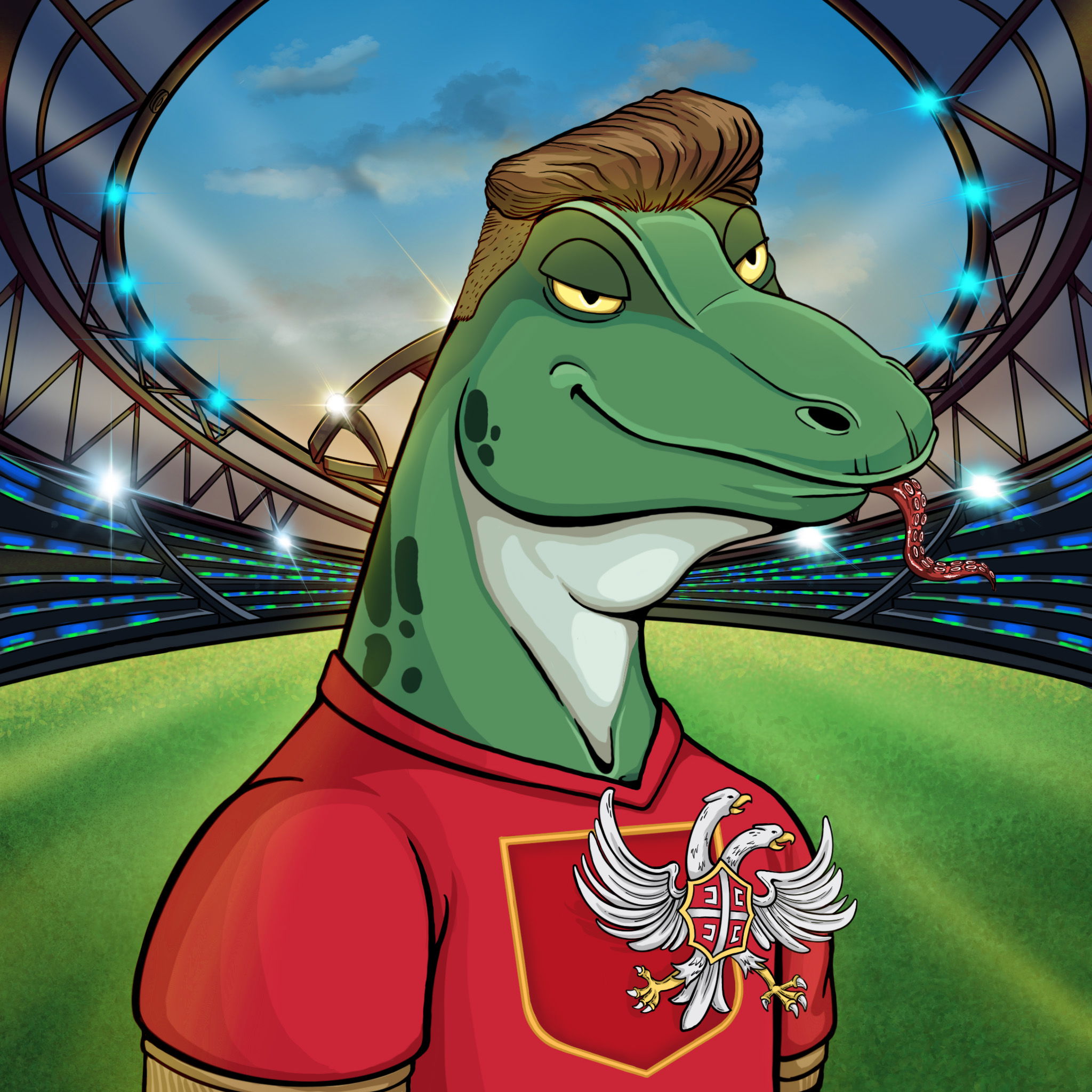 World Cup Goanna 1339 NFT on Algorand