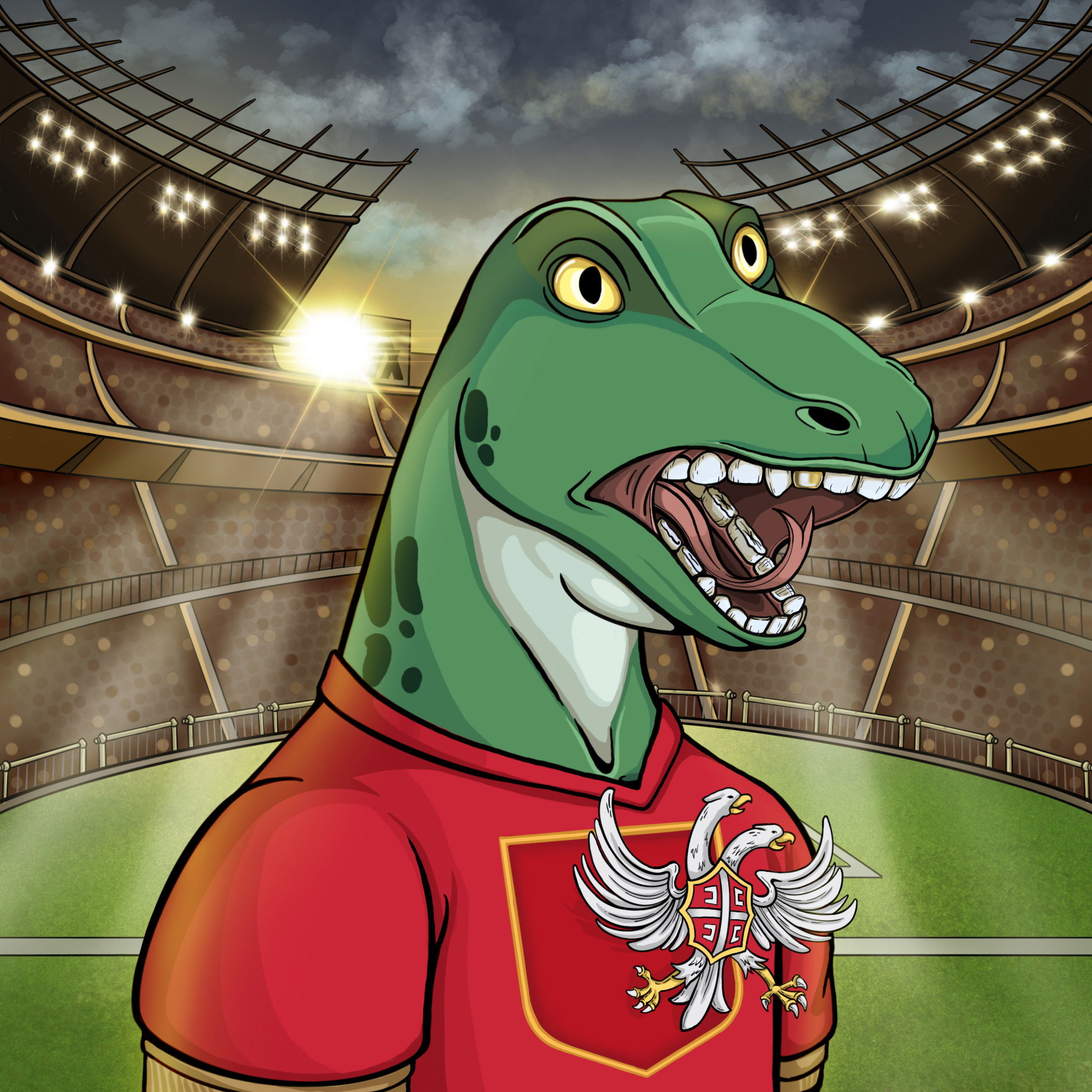 World Cup Goanna 1342 NFT on Algorand