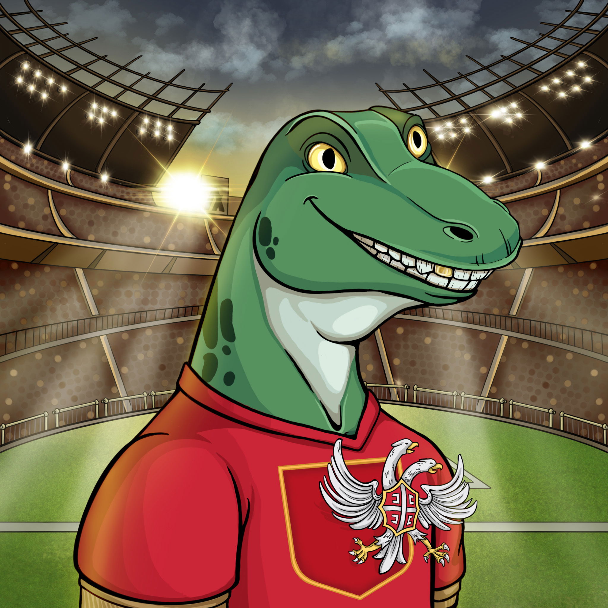 World Cup Goanna 1344 NFT on Algorand