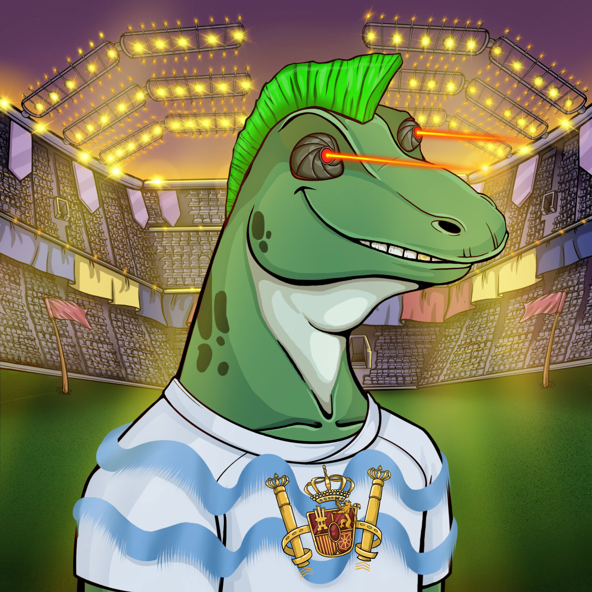 World Cup Goanna 1358 NFT on Algorand