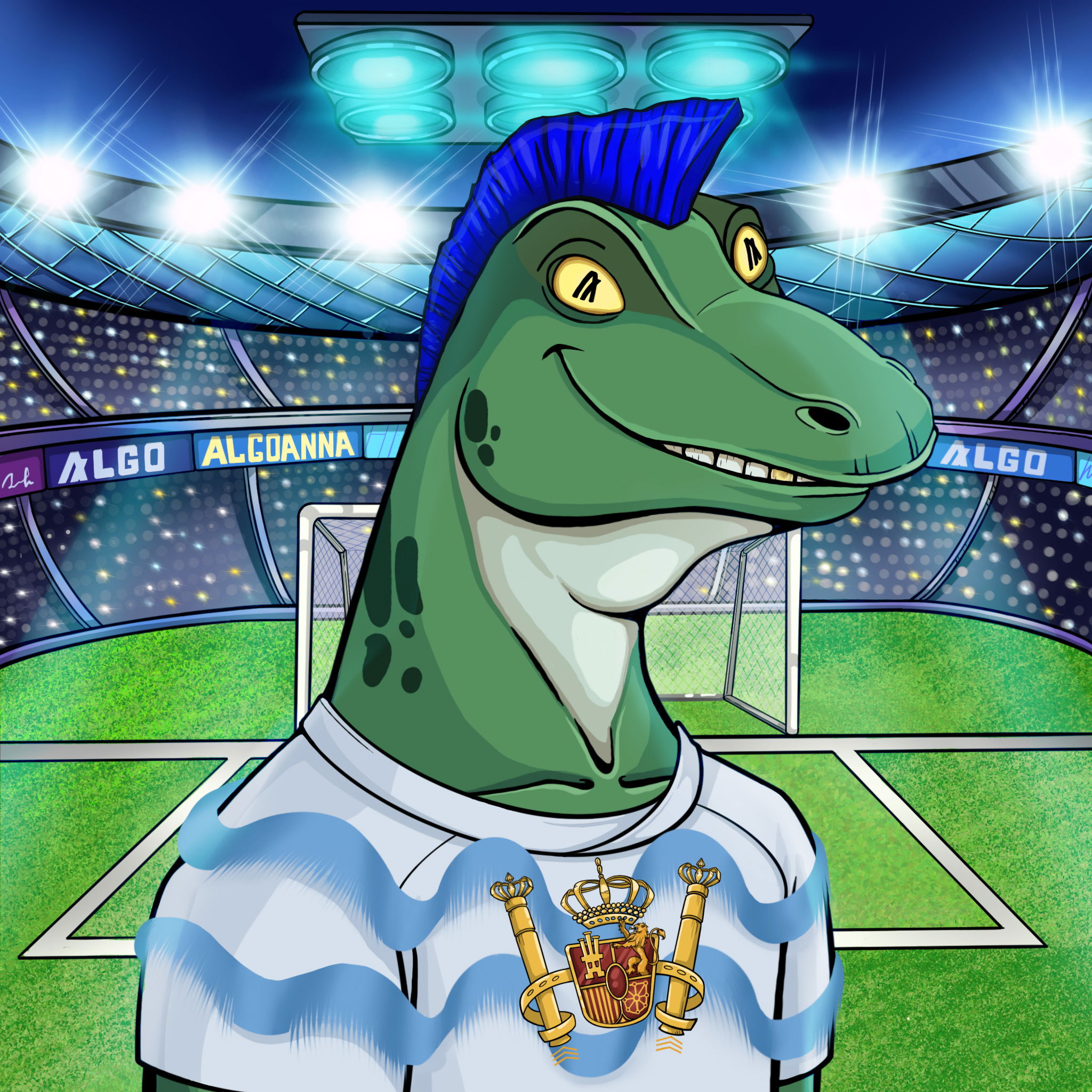 World Cup Goanna 1359 NFT on Algorand