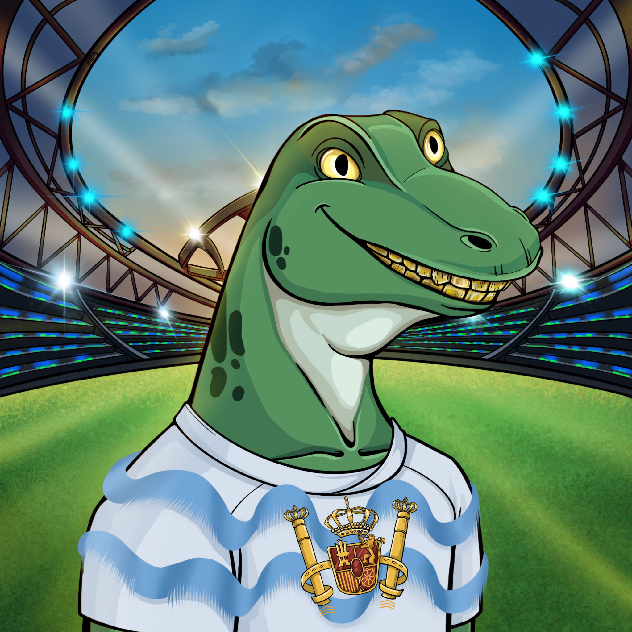 World Cup Goanna 1365 NFT on Algorand