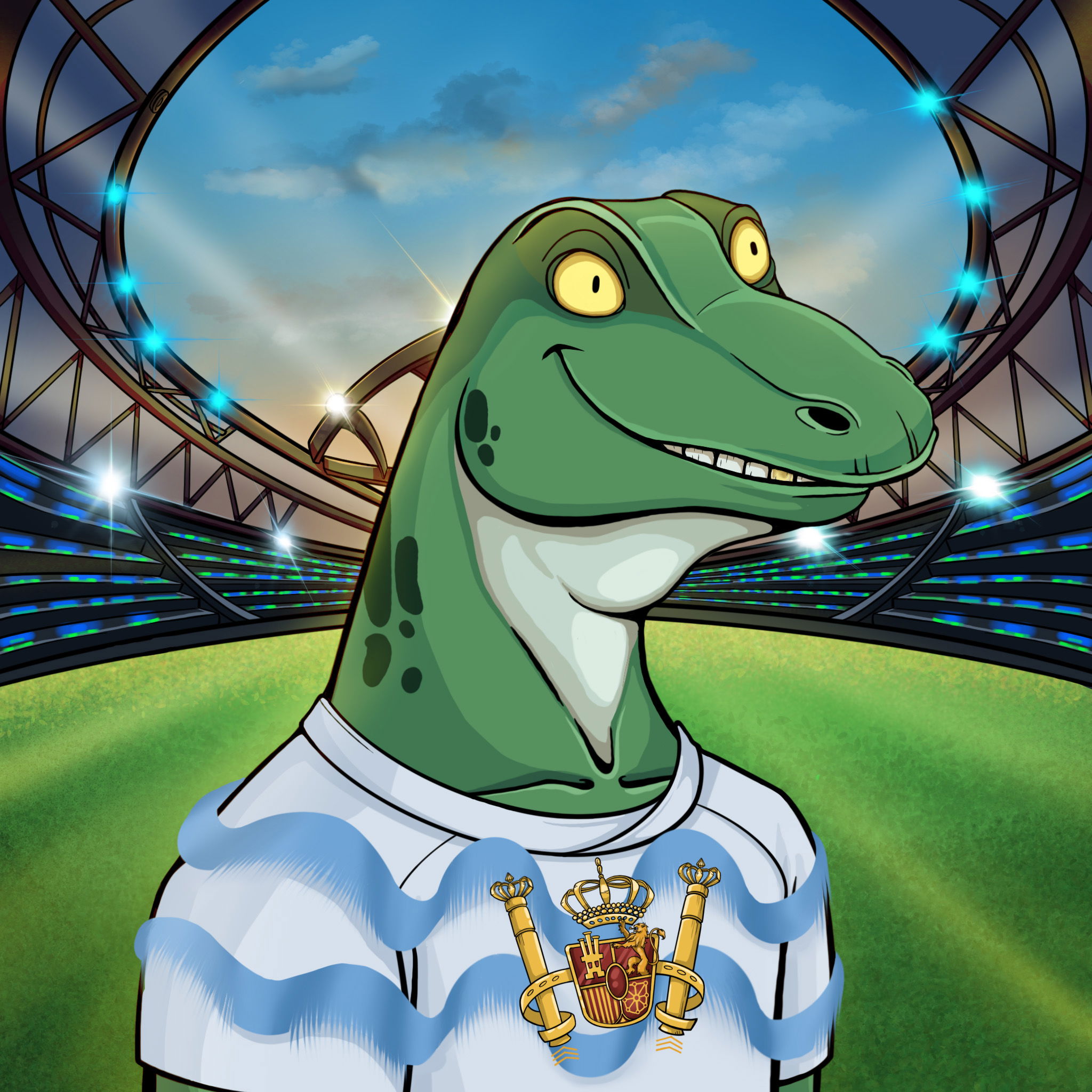 World Cup Goanna 1368 NFT on Algorand