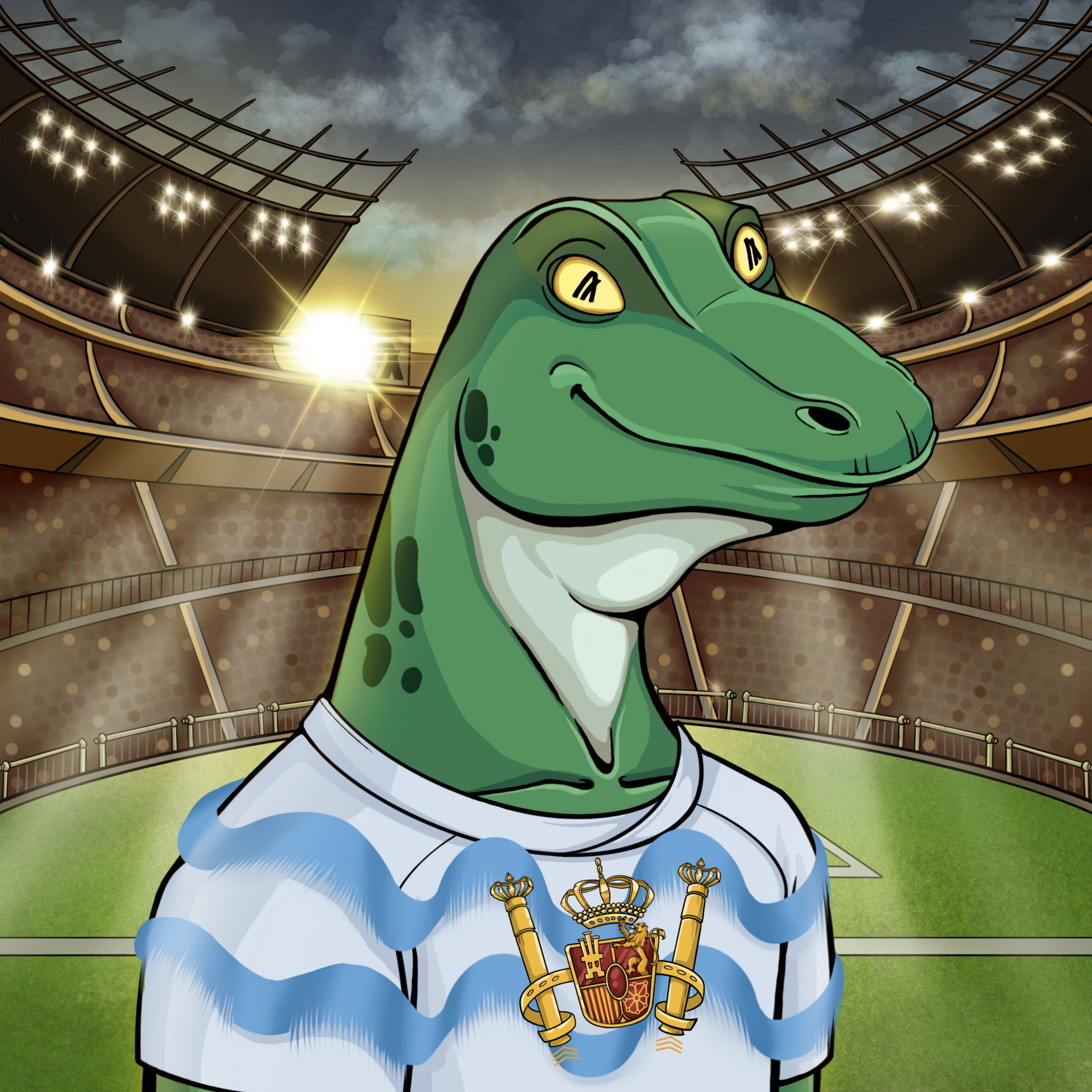 World Cup Goanna 1369 NFT on Algorand