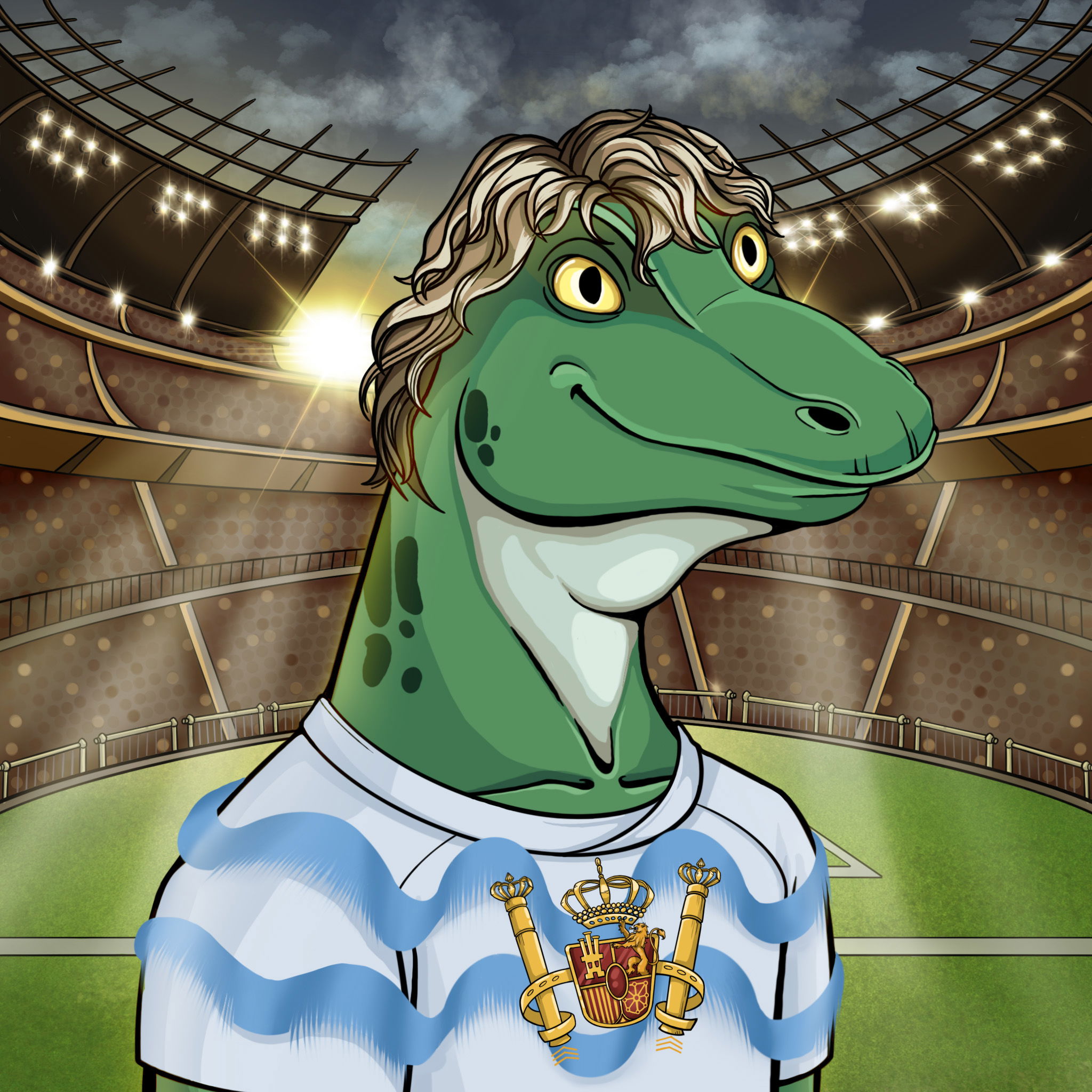 World Cup Goanna 1370 NFT on Algorand