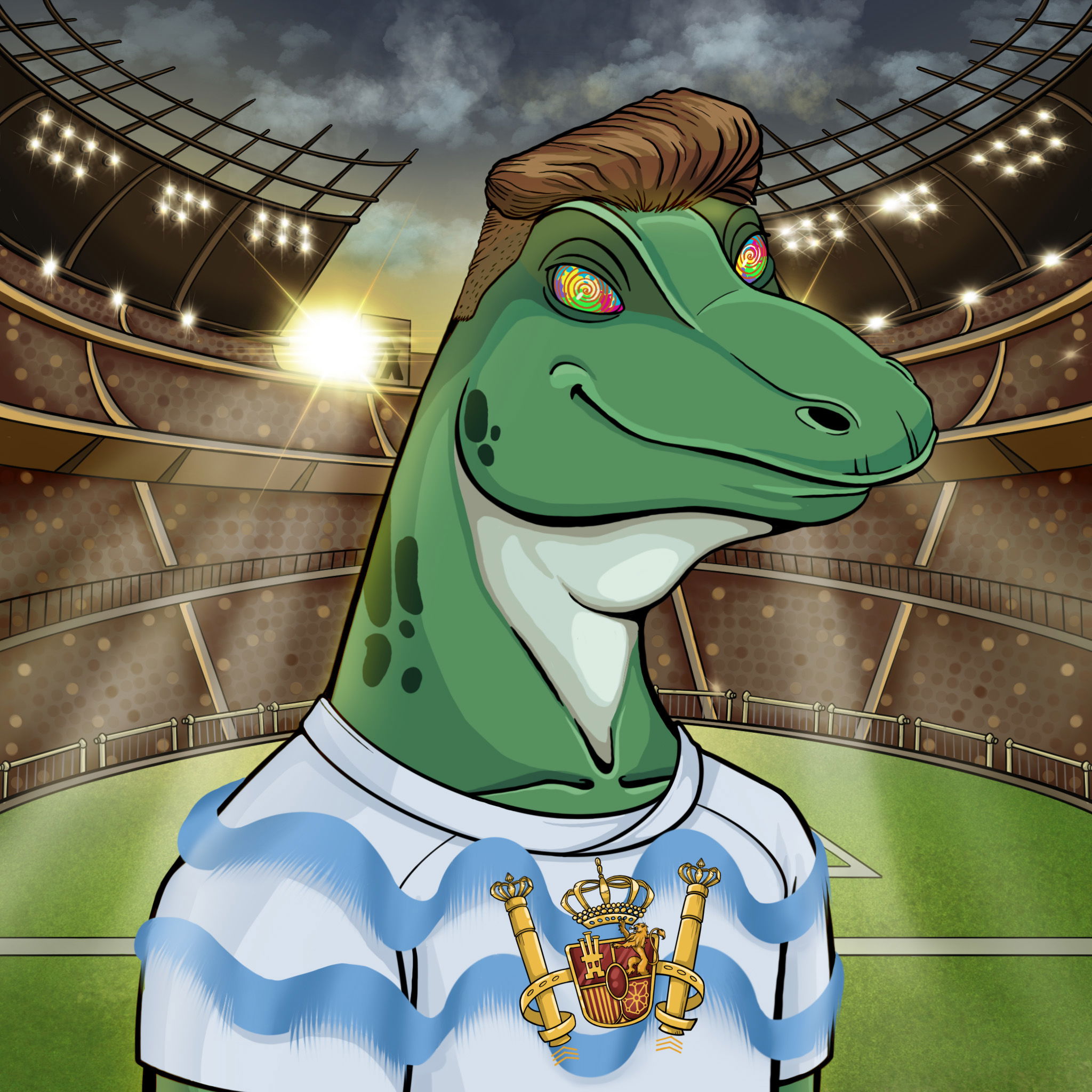 World Cup Goanna 1372 NFT on Algorand