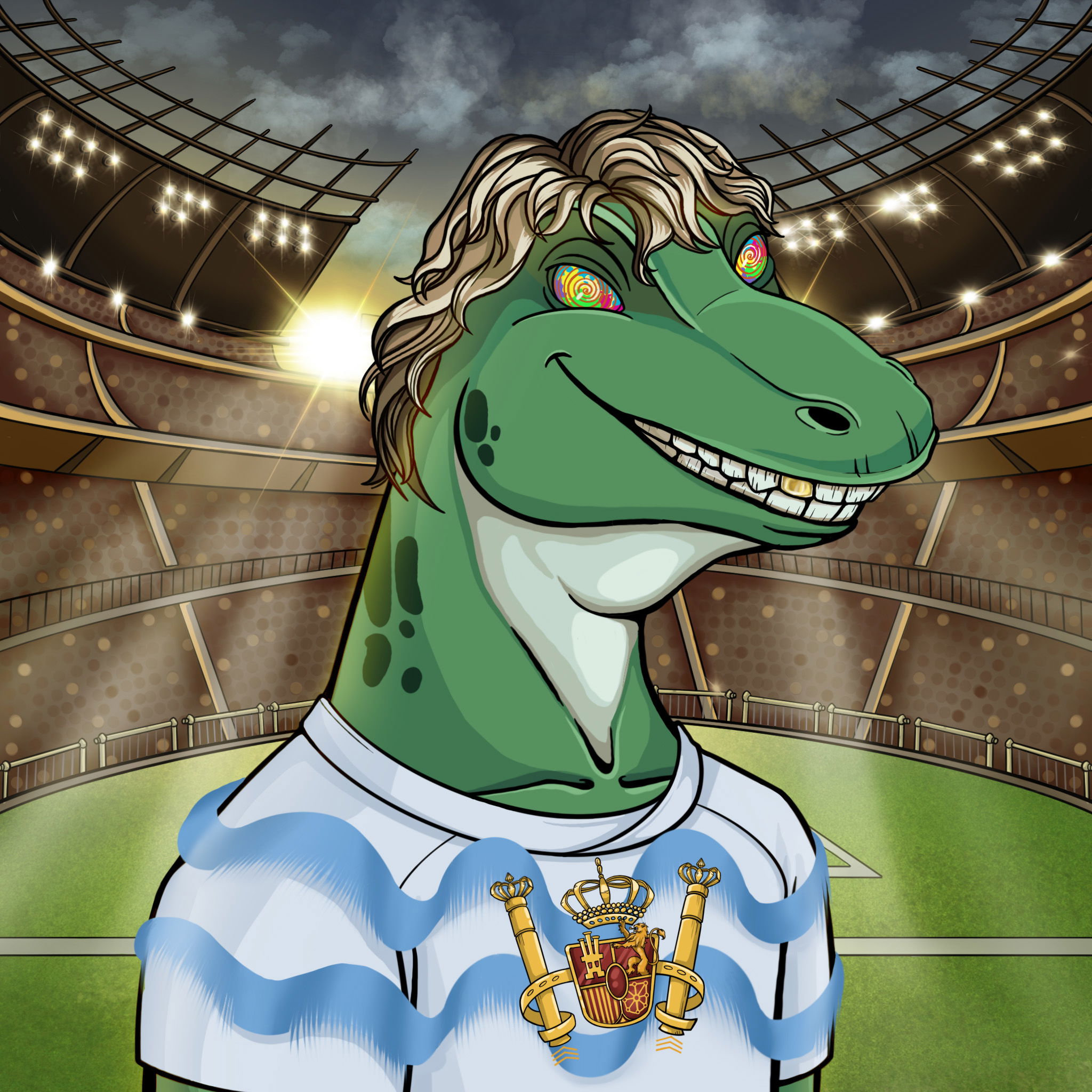 World Cup Goanna 1373 NFT on Algorand