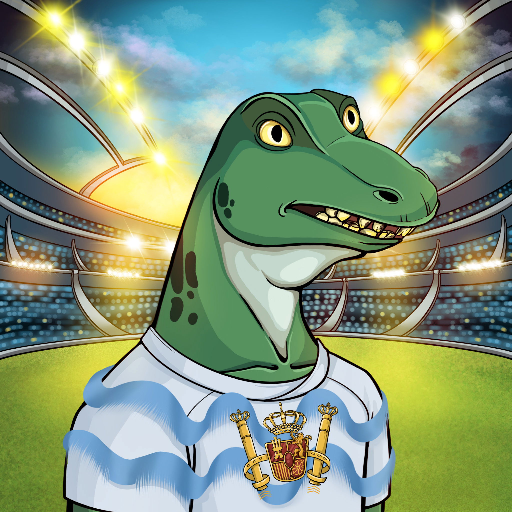 World Cup Goanna 1375 NFT on Algorand
