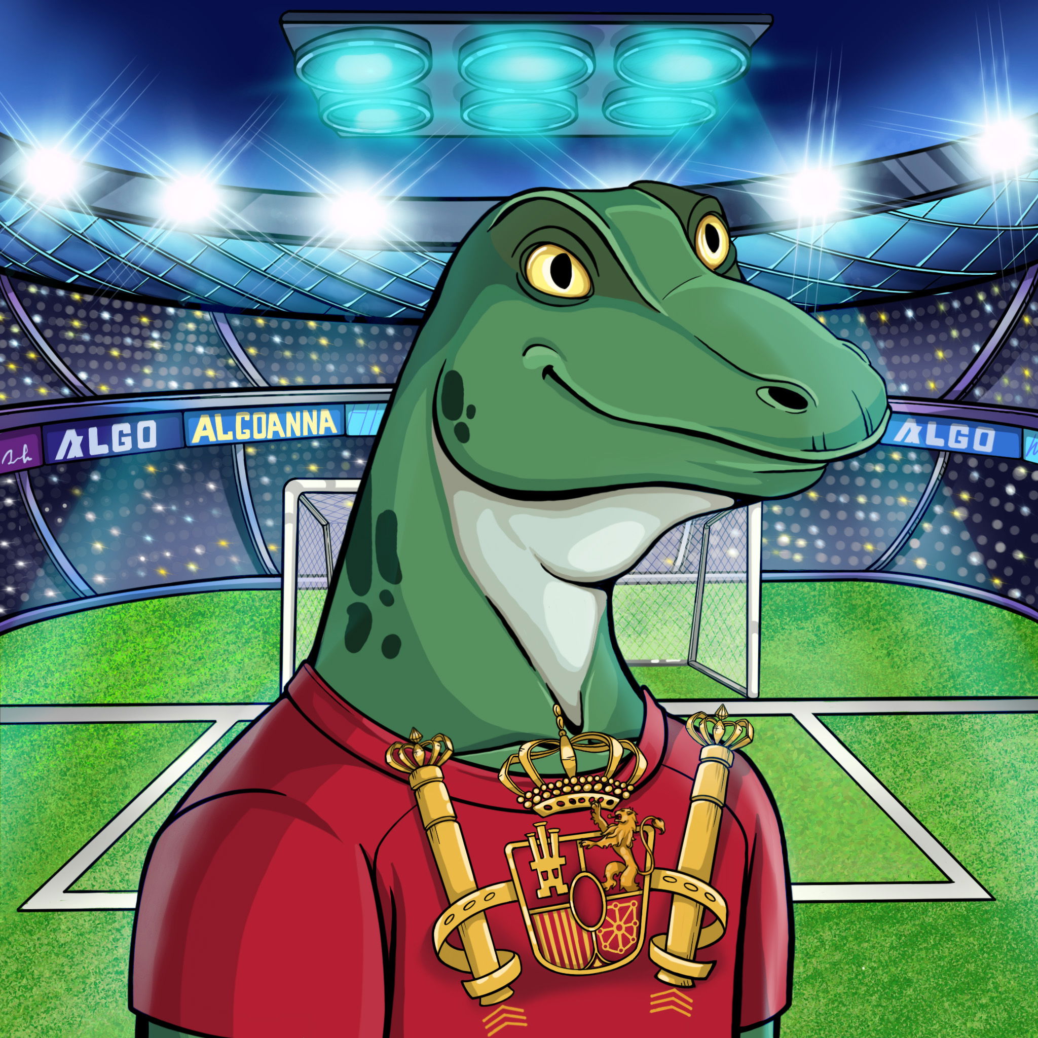 World Cup Goanna 1384 NFT on Algorand