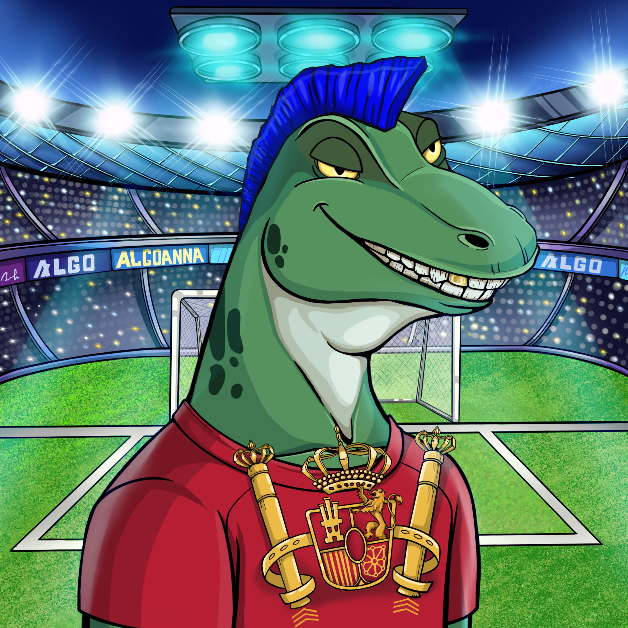 World Cup Goanna 1385 NFT on Algorand