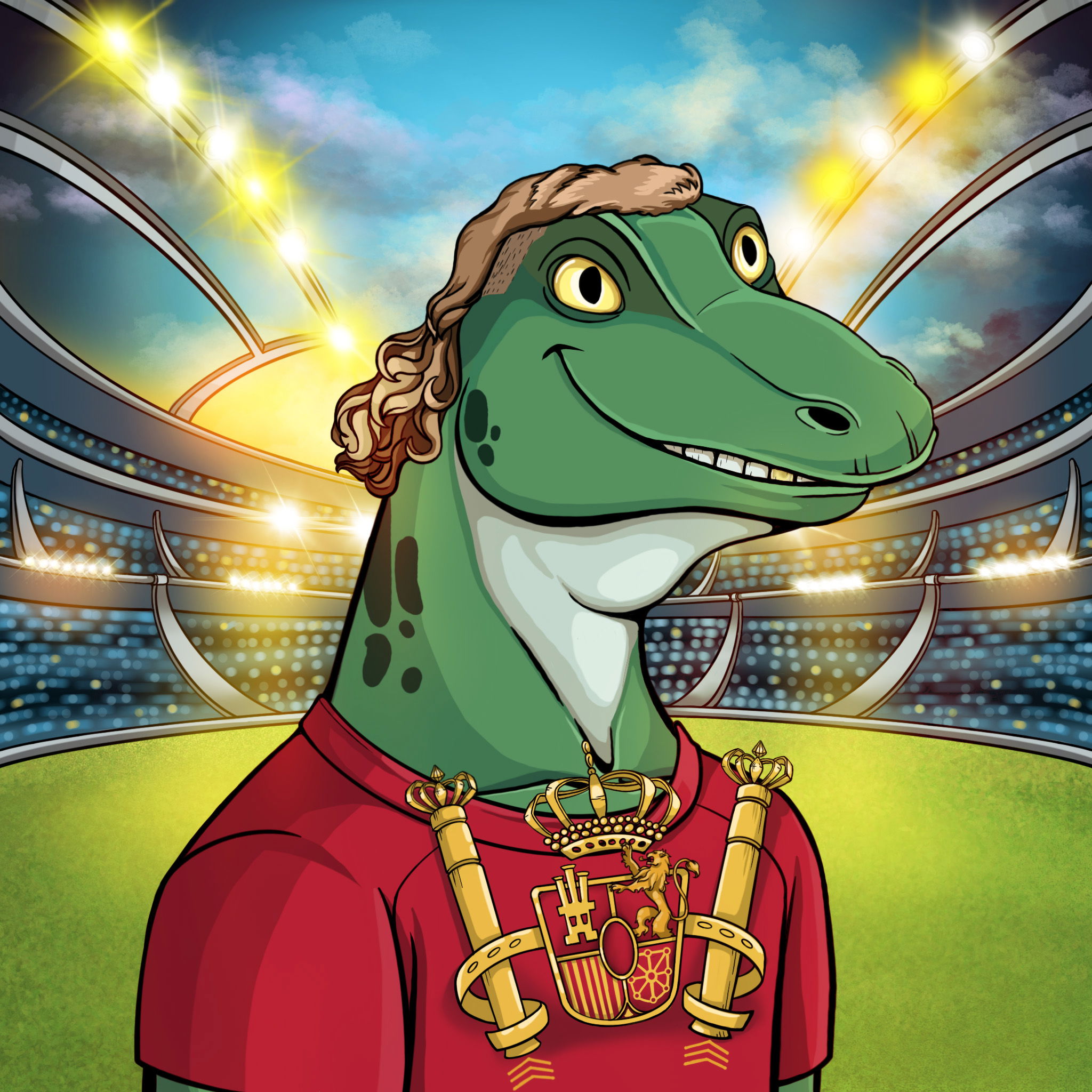 World Cup Goanna 1401 NFT on Algorand