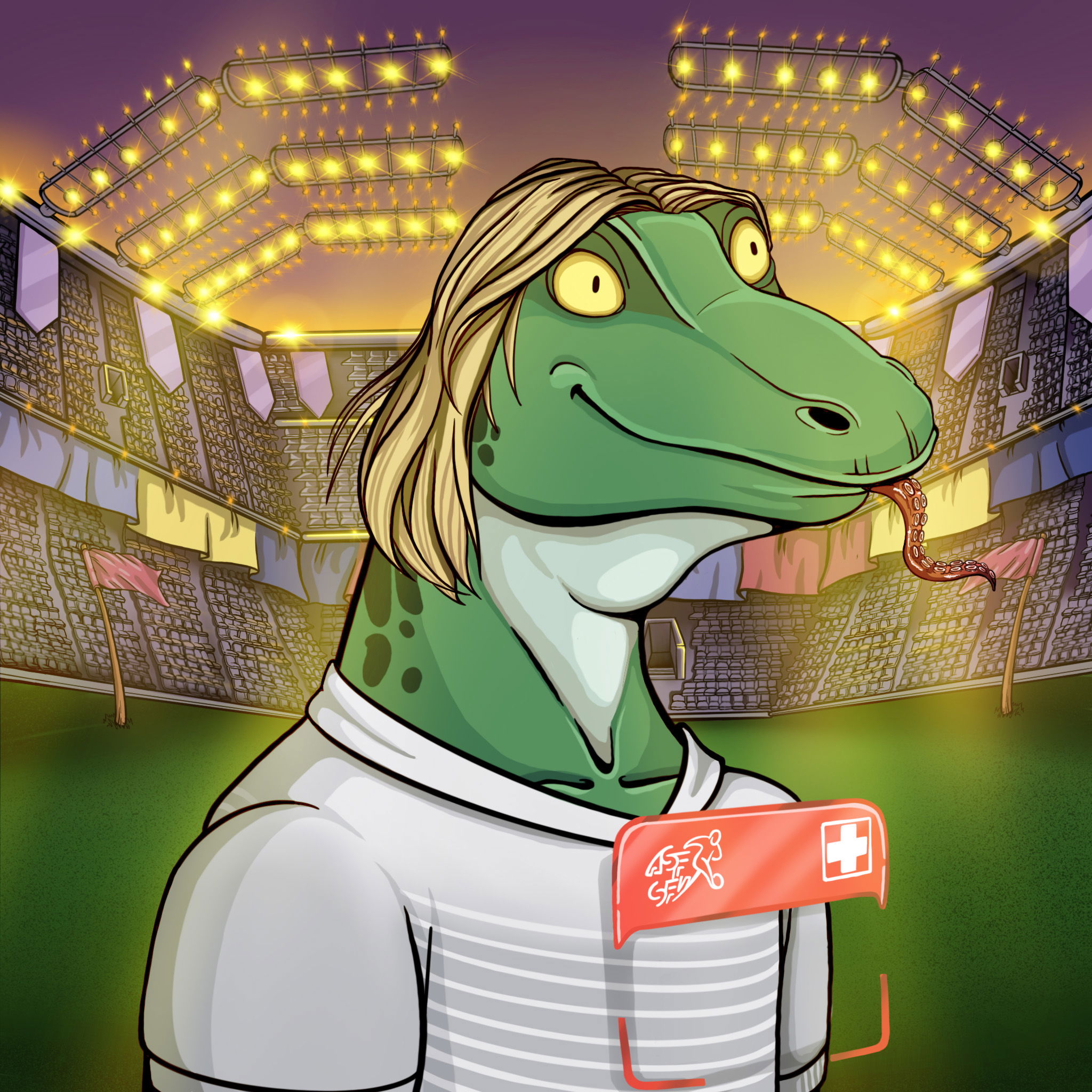 World Cup Goanna 1408 NFT on Algorand