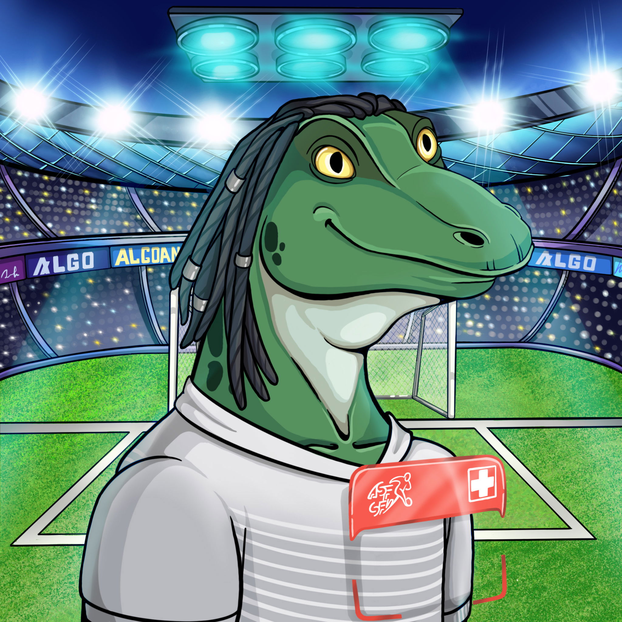 World Cup Goanna 1410 NFT on Algorand