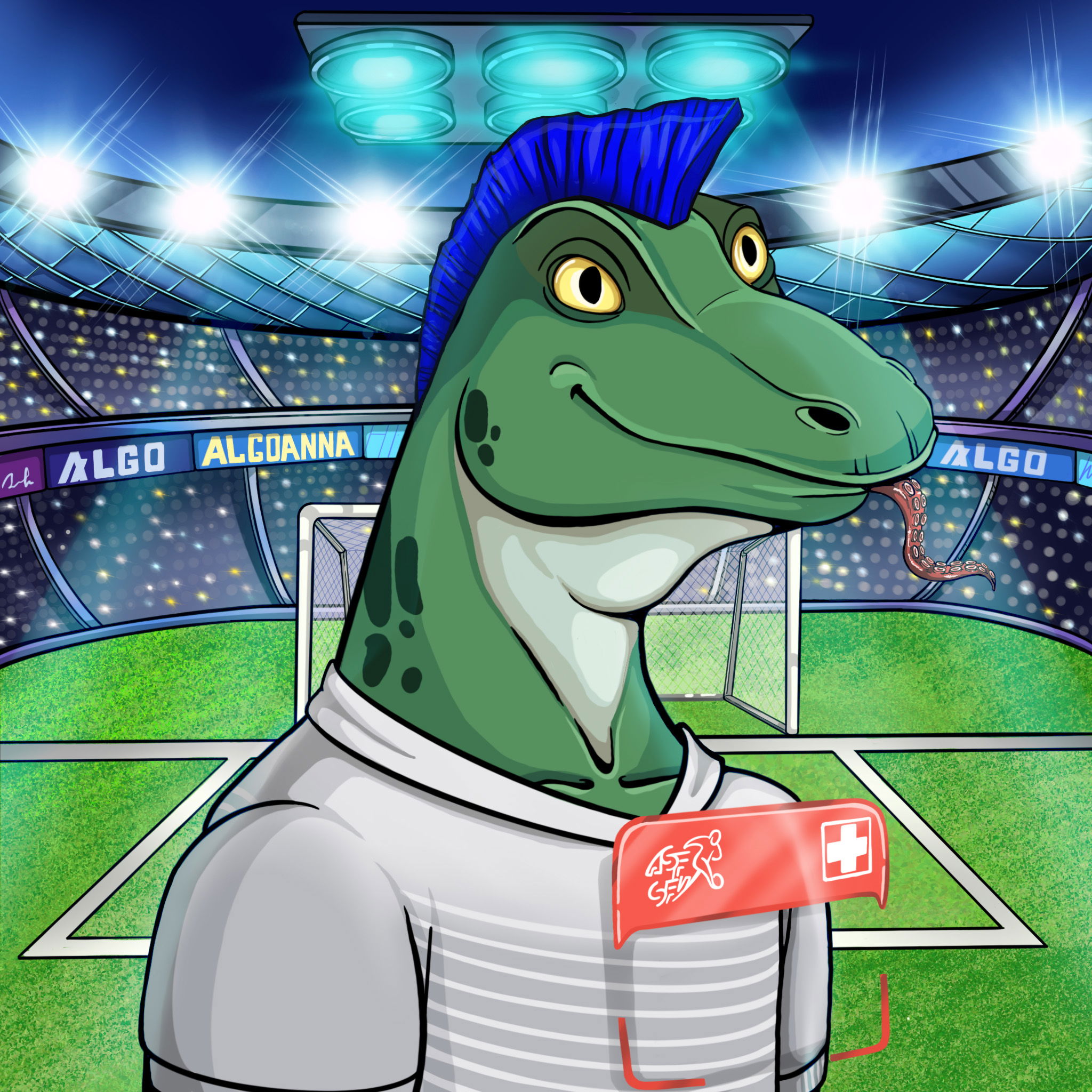 World Cup Goanna 1413 NFT on Algorand