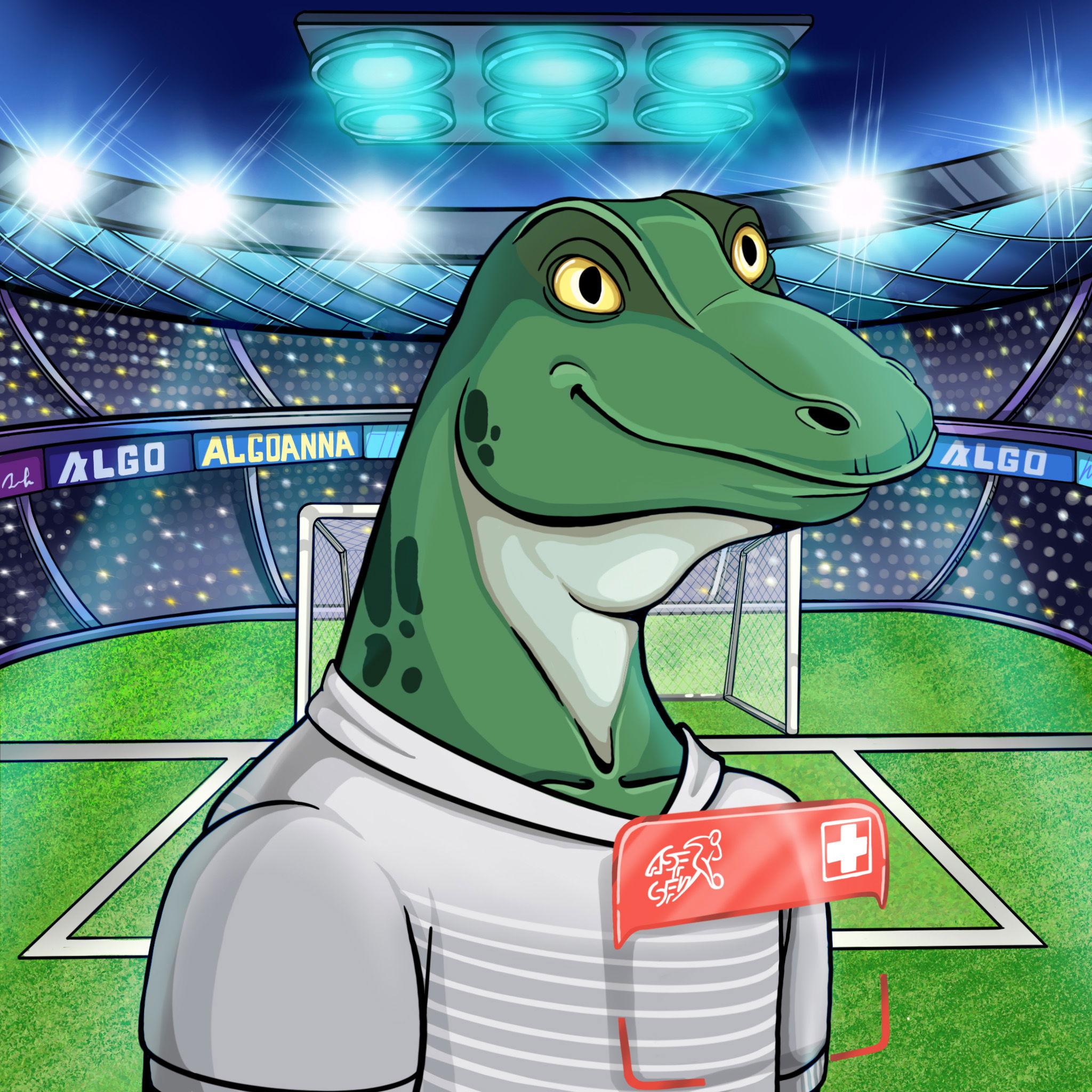World Cup Goanna 1414 NFT on Algorand