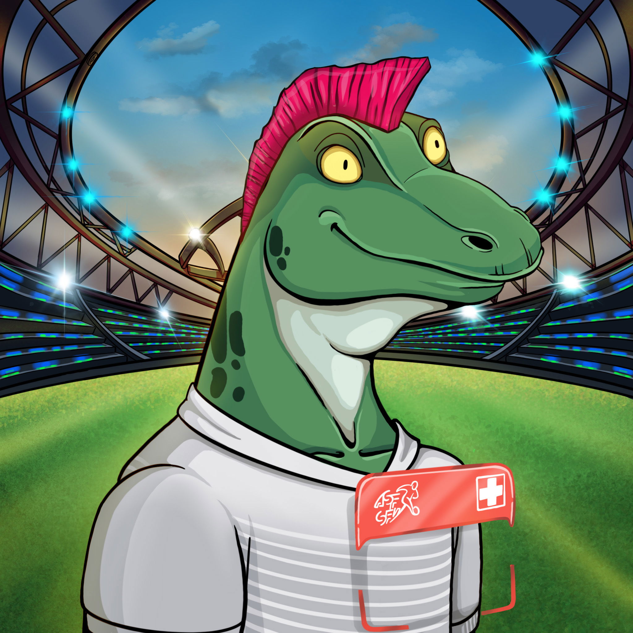 World Cup Goanna 1418 NFT on Algorand