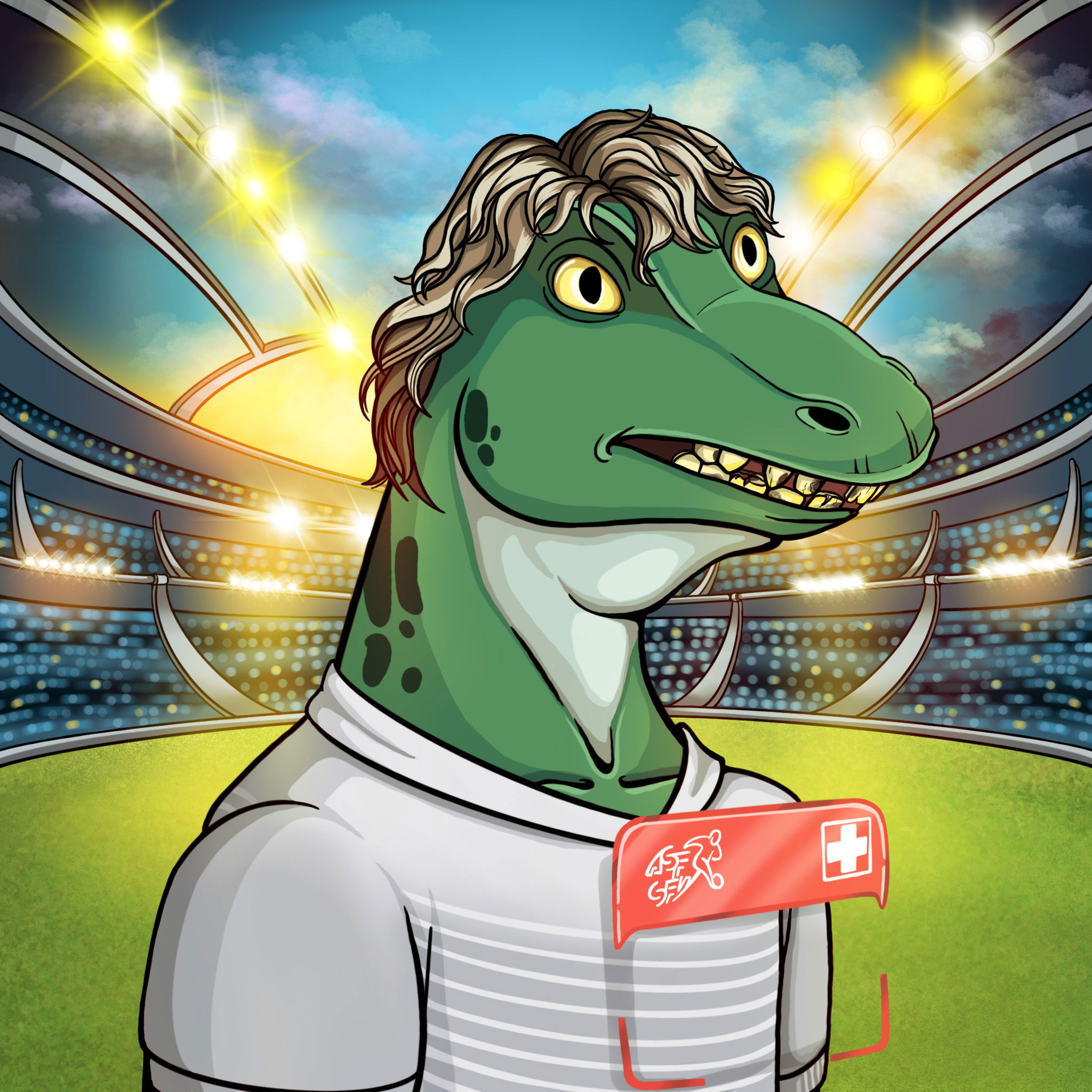 World Cup Goanna 1428 NFT on Algorand