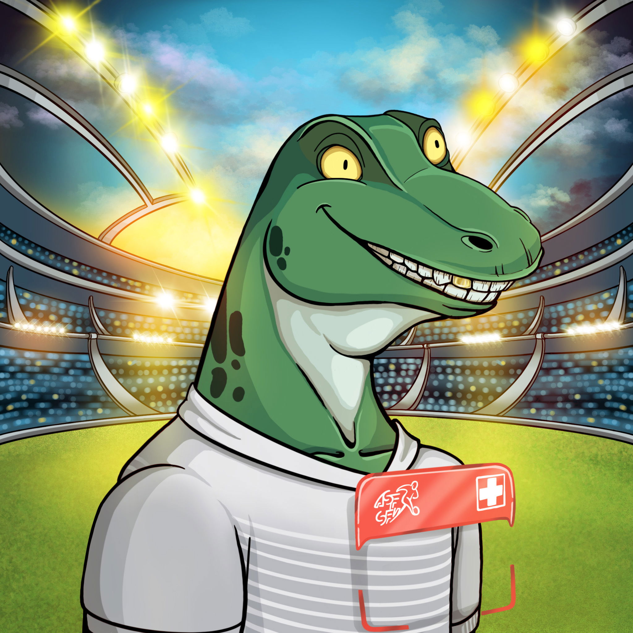 World Cup Goanna 1430 NFT on Algorand