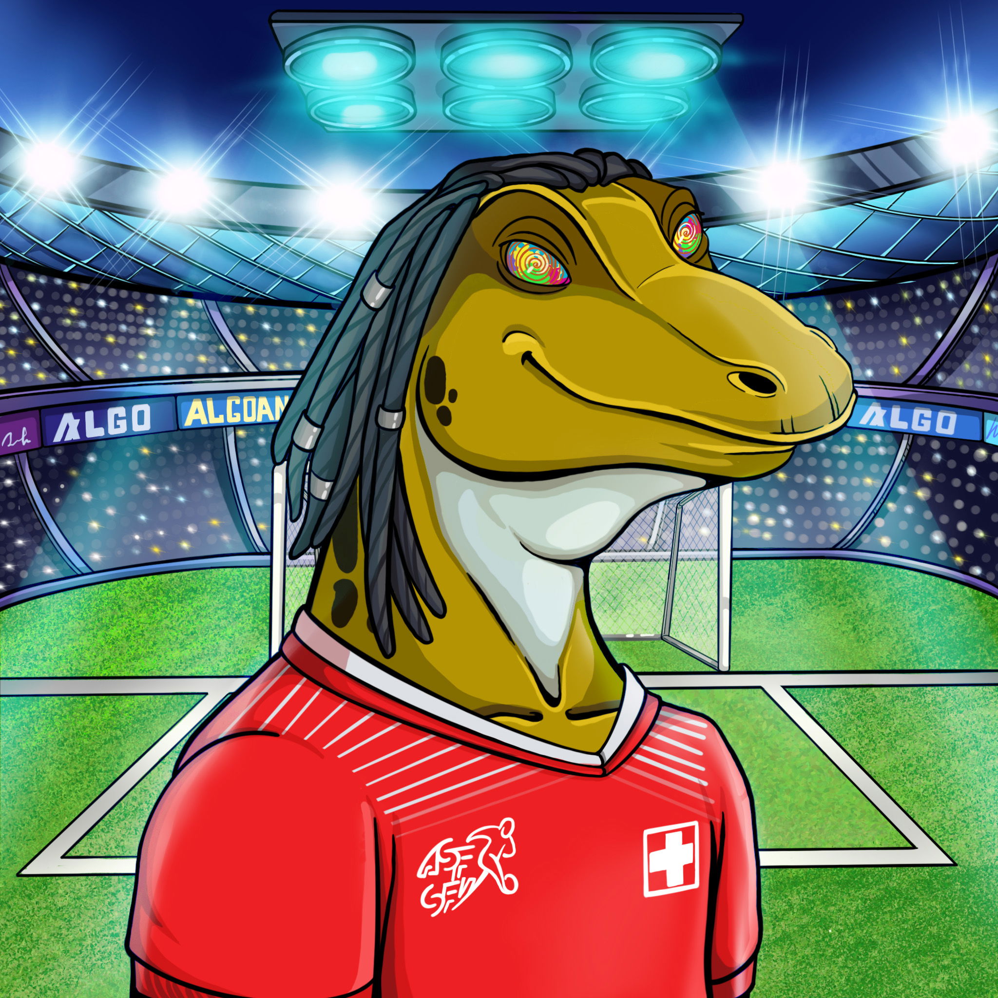 World Cup Goanna 1437 NFT on Algorand