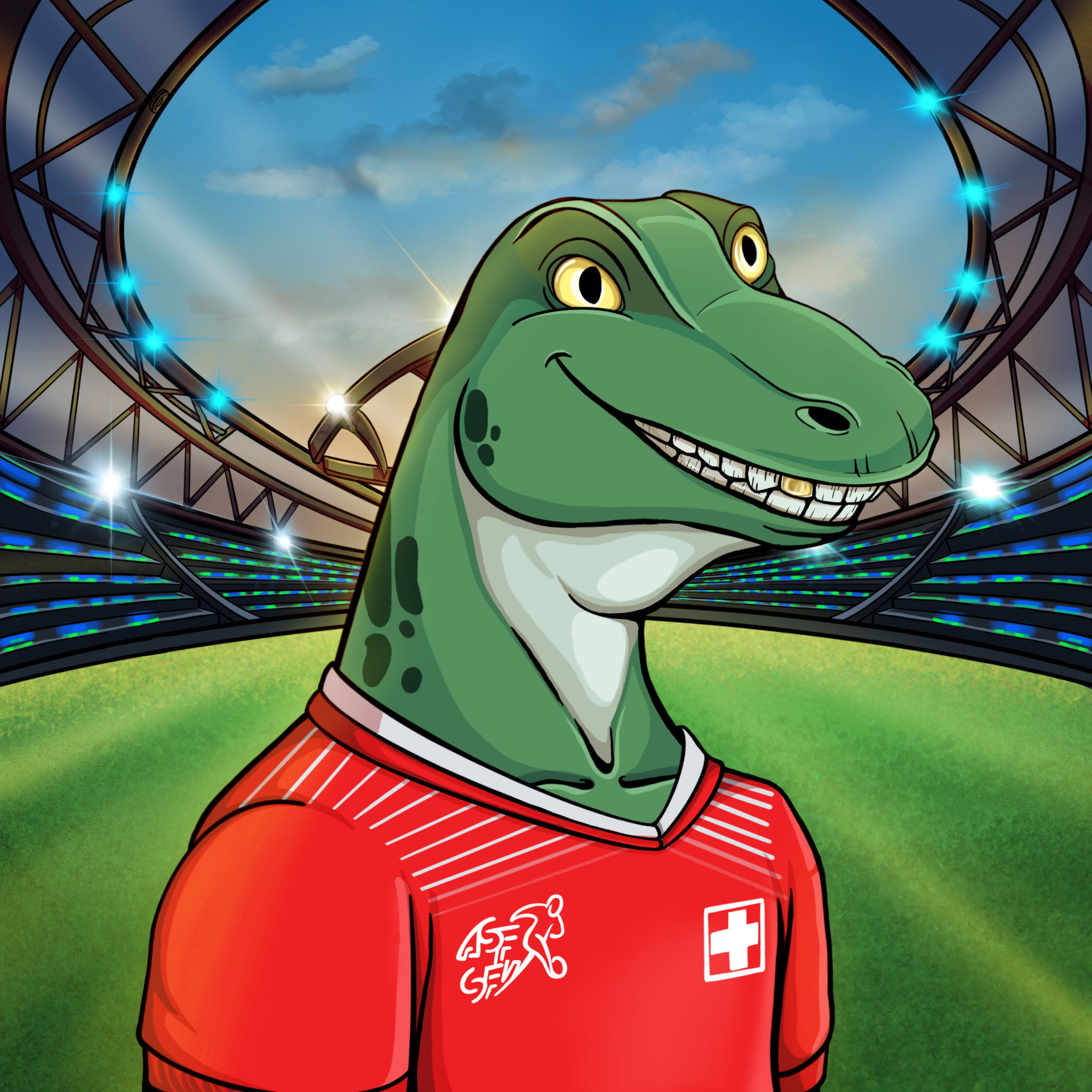 World Cup Goanna 1442 NFT on Algorand