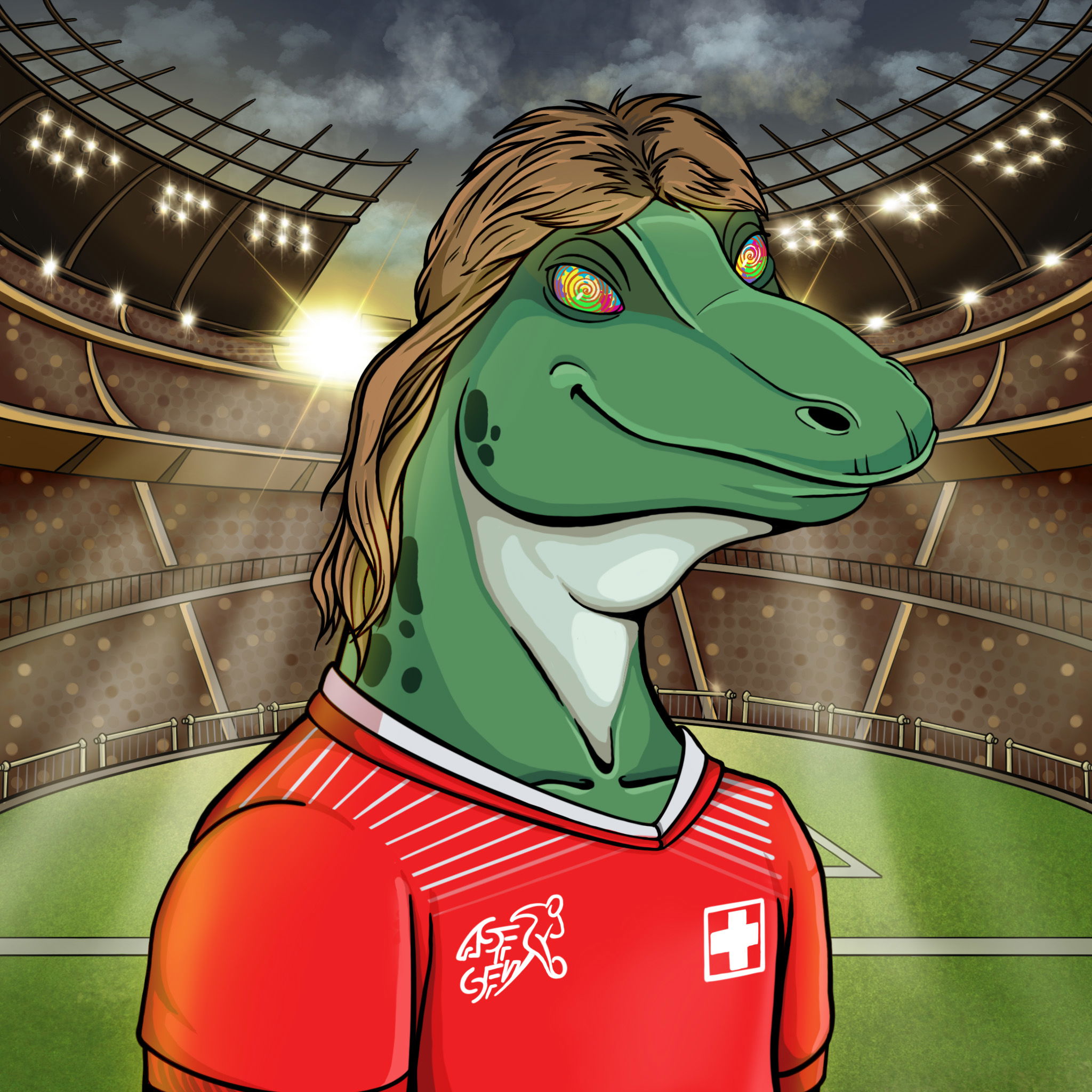 World Cup Goanna 1447 NFT on Algorand