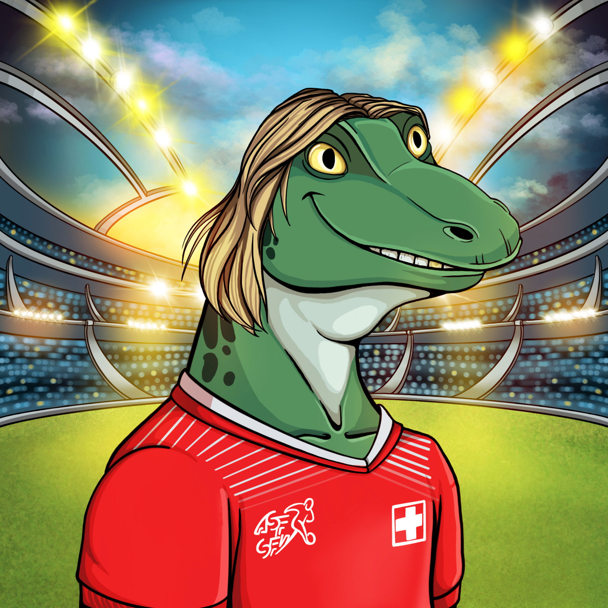 World Cup Goanna 1456 NFT on Algorand