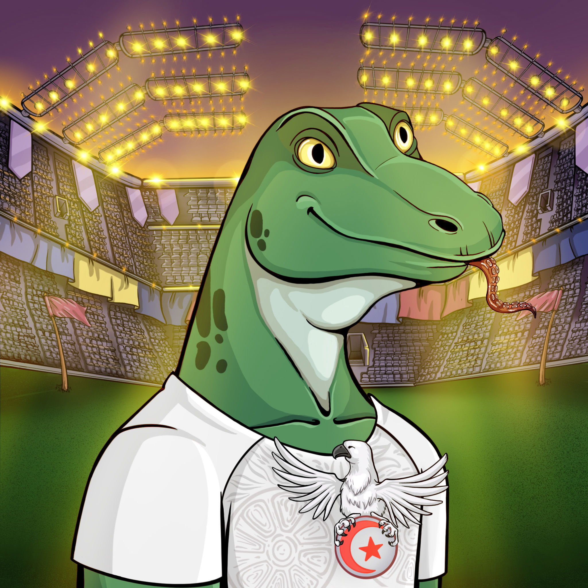 World Cup Goanna 1458 NFT on Algorand