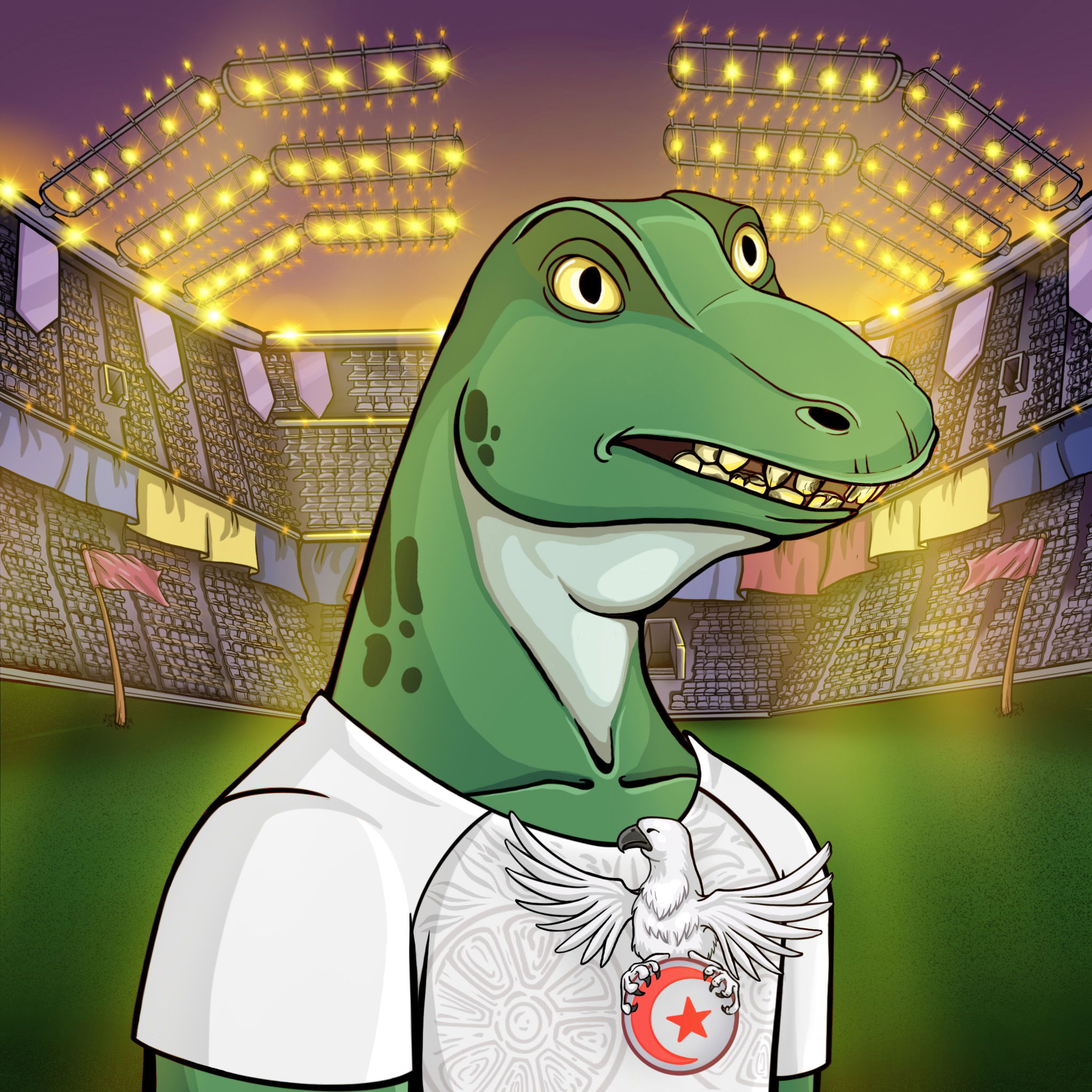 World Cup Goanna 1459 NFT on Algorand