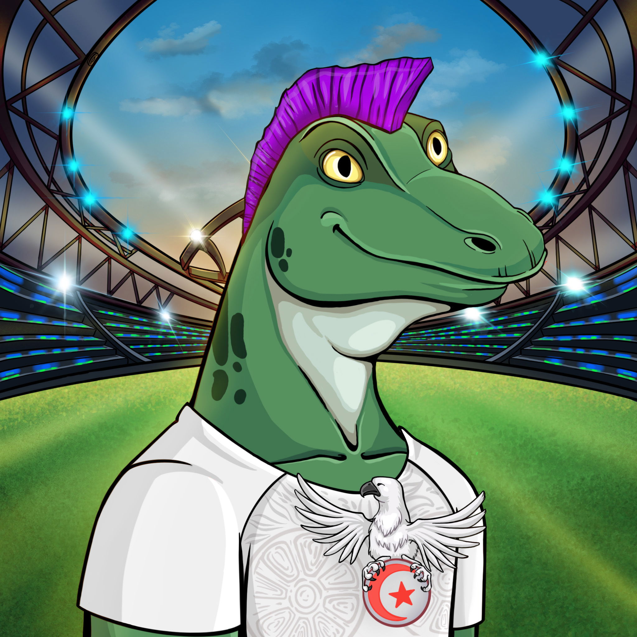 World Cup Goanna 1468 NFT on Algorand