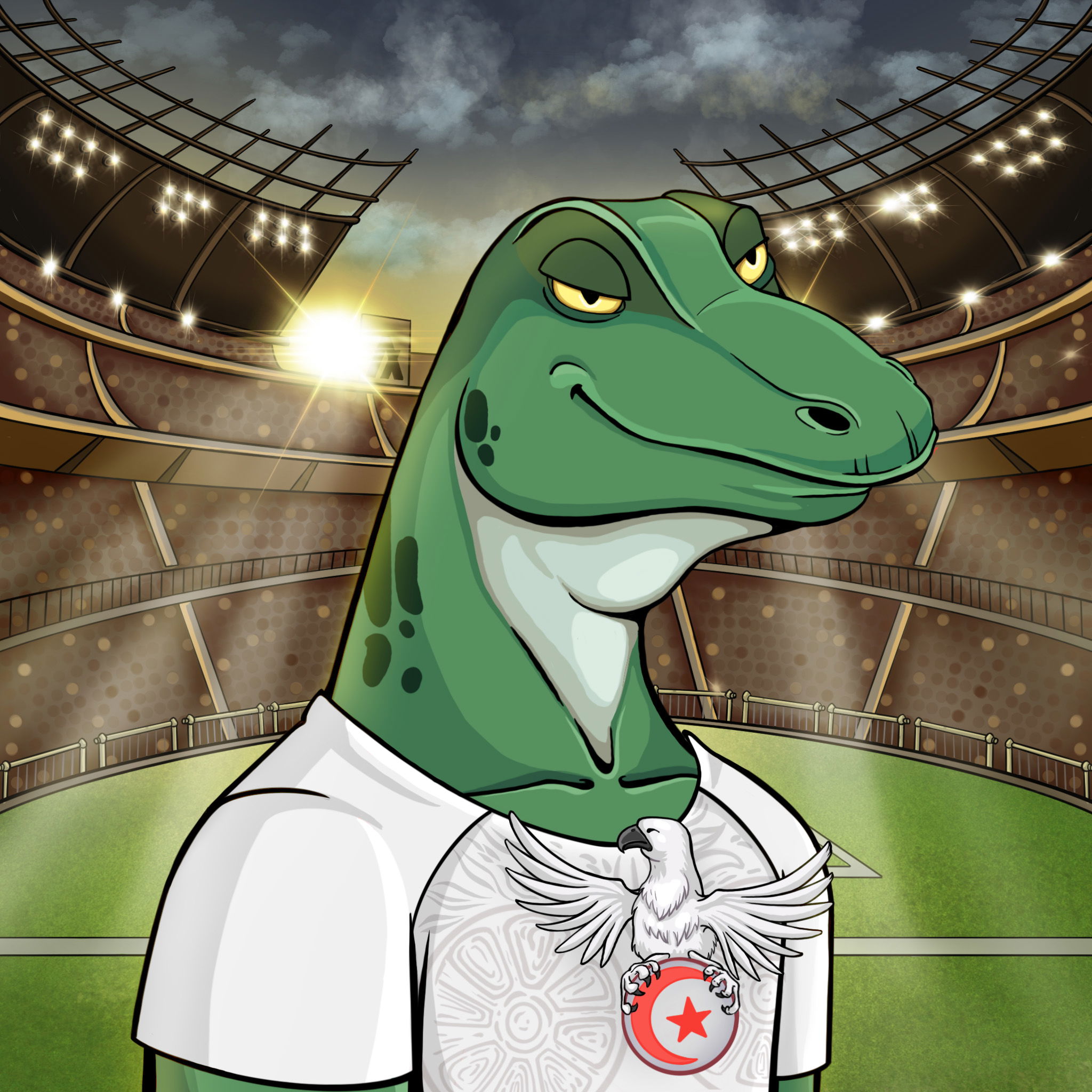 World Cup Goanna 1472 NFT on Algorand