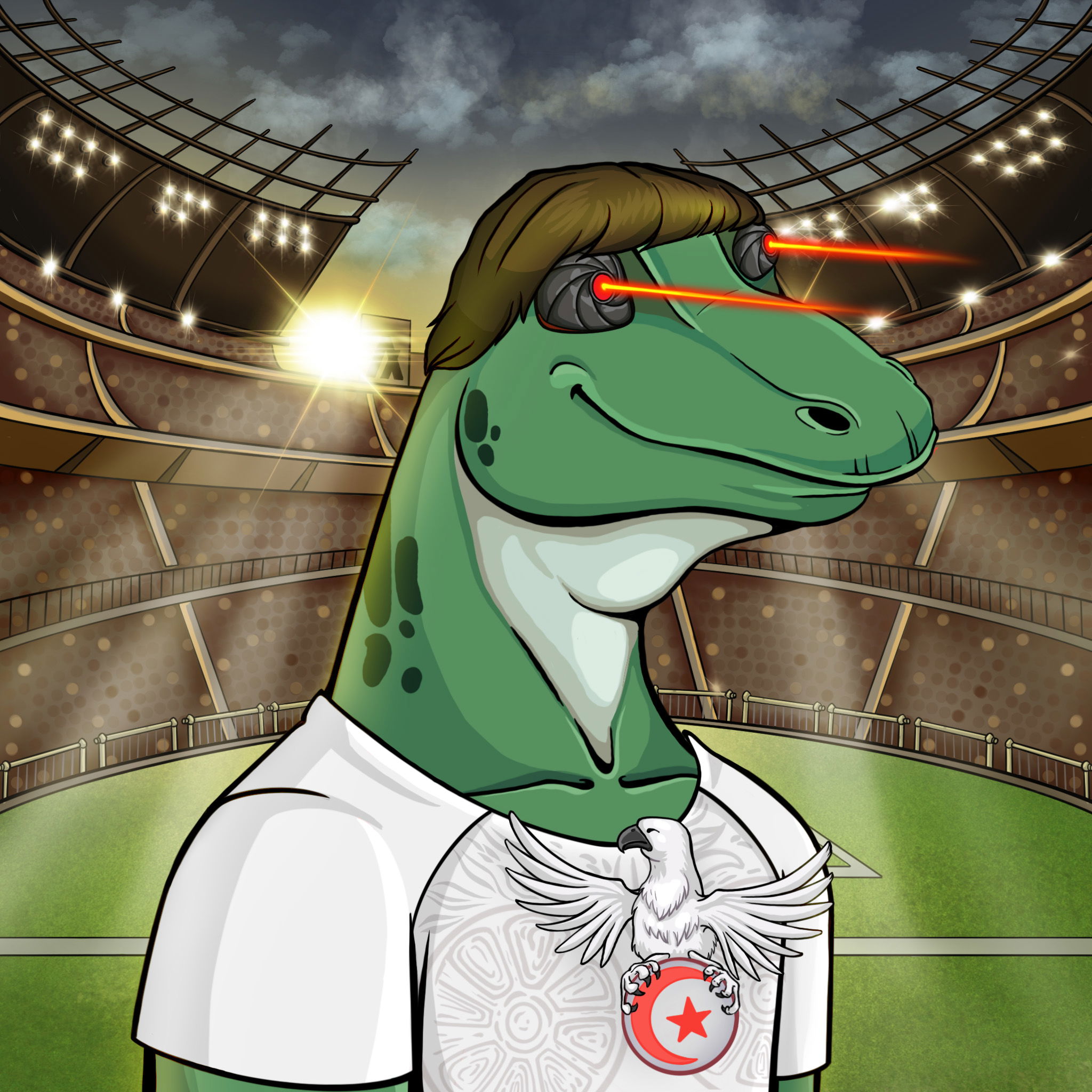 World Cup Goanna 1476 NFT on Algorand