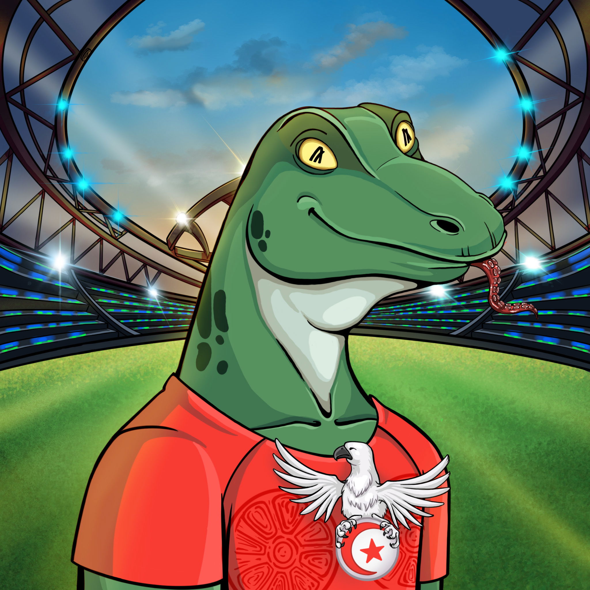 World Cup Goanna 1495 NFT on Algorand