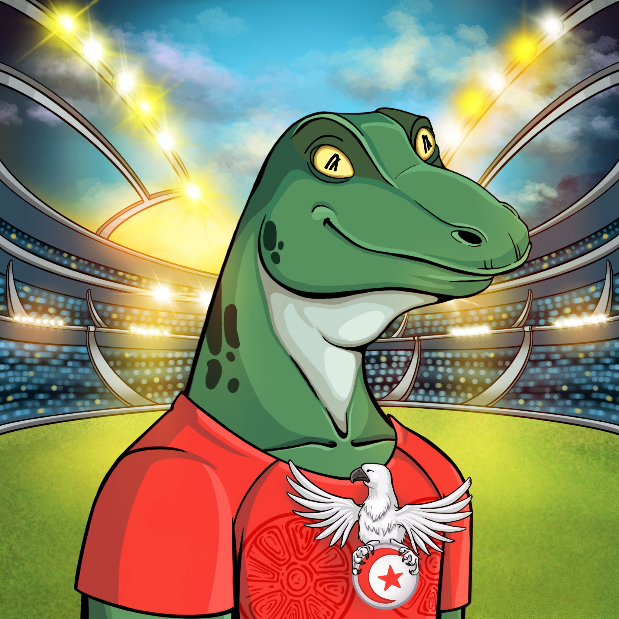 World Cup Goanna 1506 NFT on Algorand